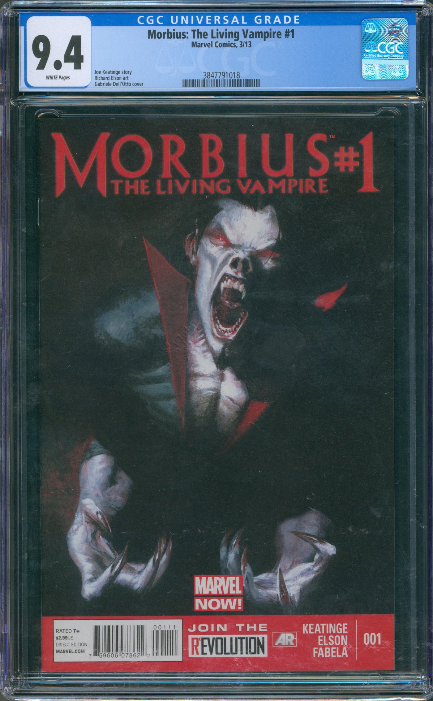 Morbius the Living vampire #1 CGC 9.4