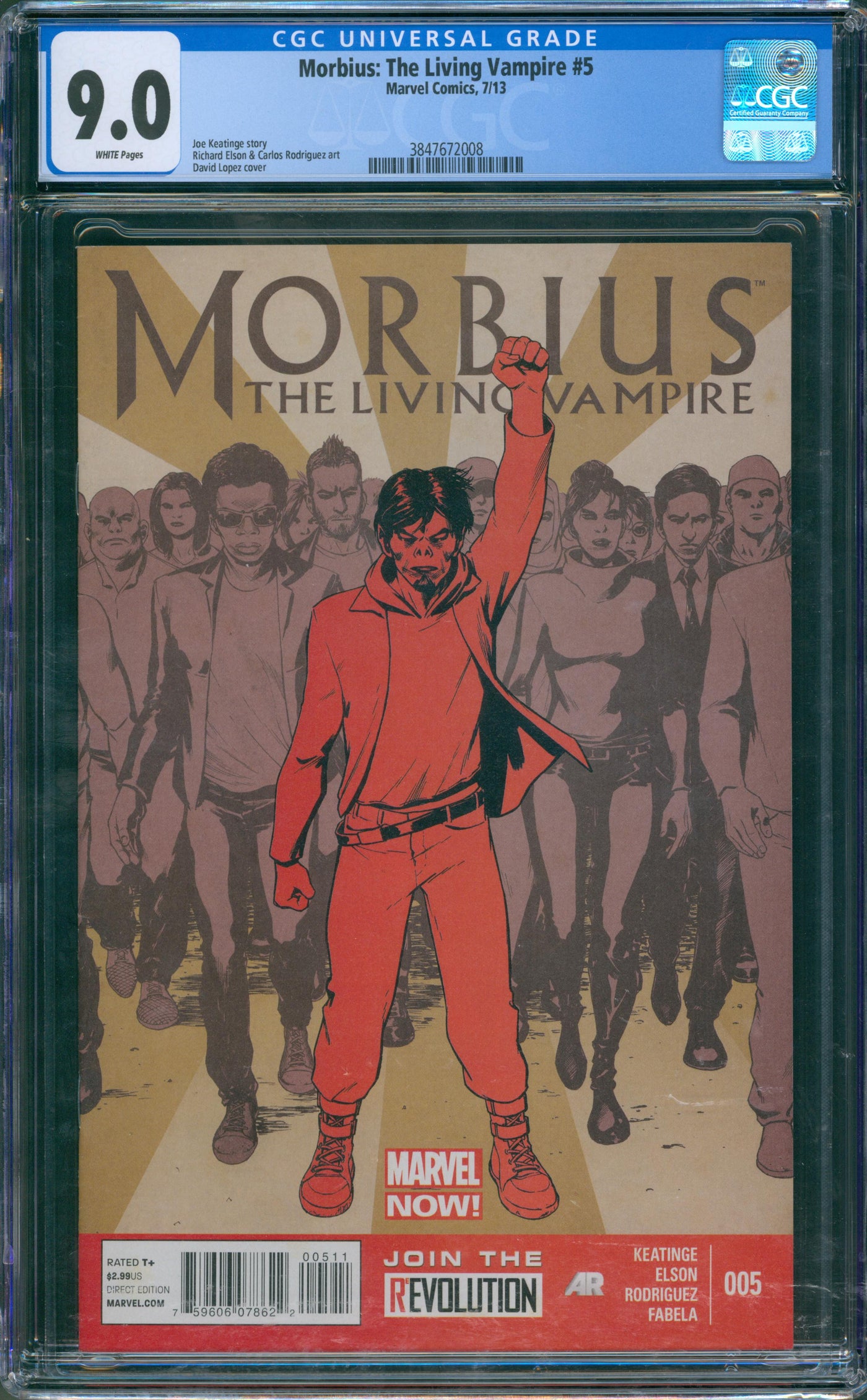 Morbius the Living vampire #5 CGC 9.0