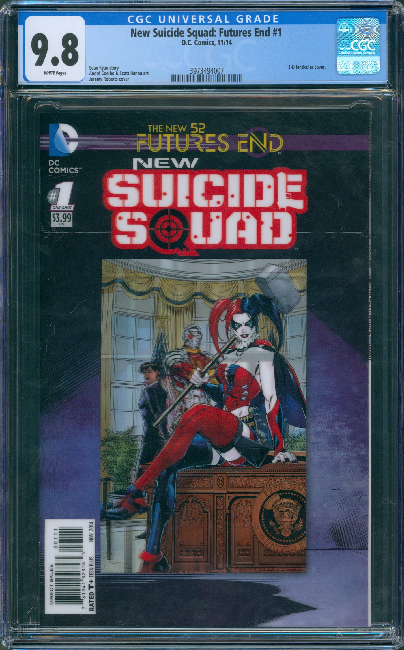 New Suicide Squad: Futures End #1 CGC 9.8