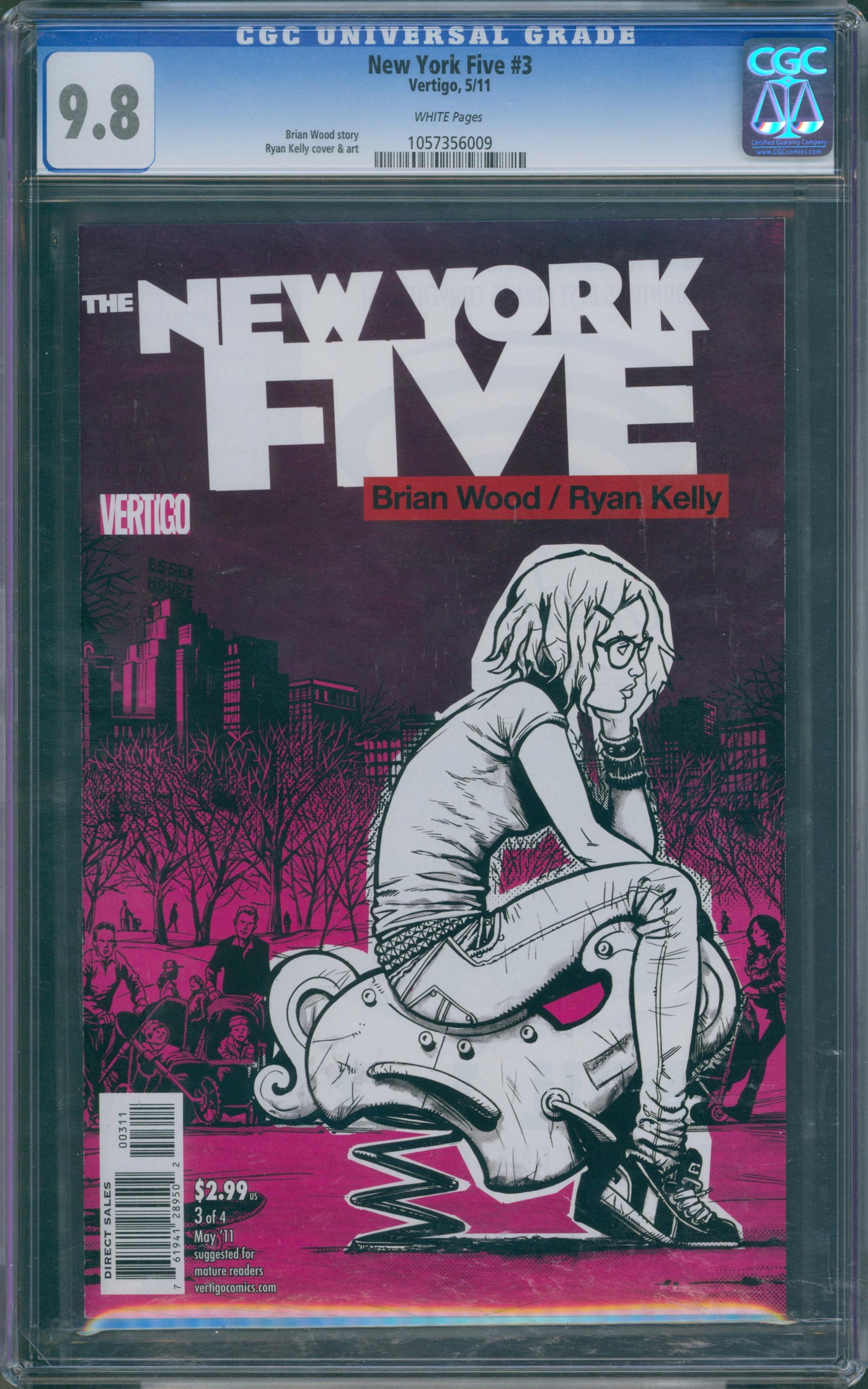 New York #3 CGC 9.8