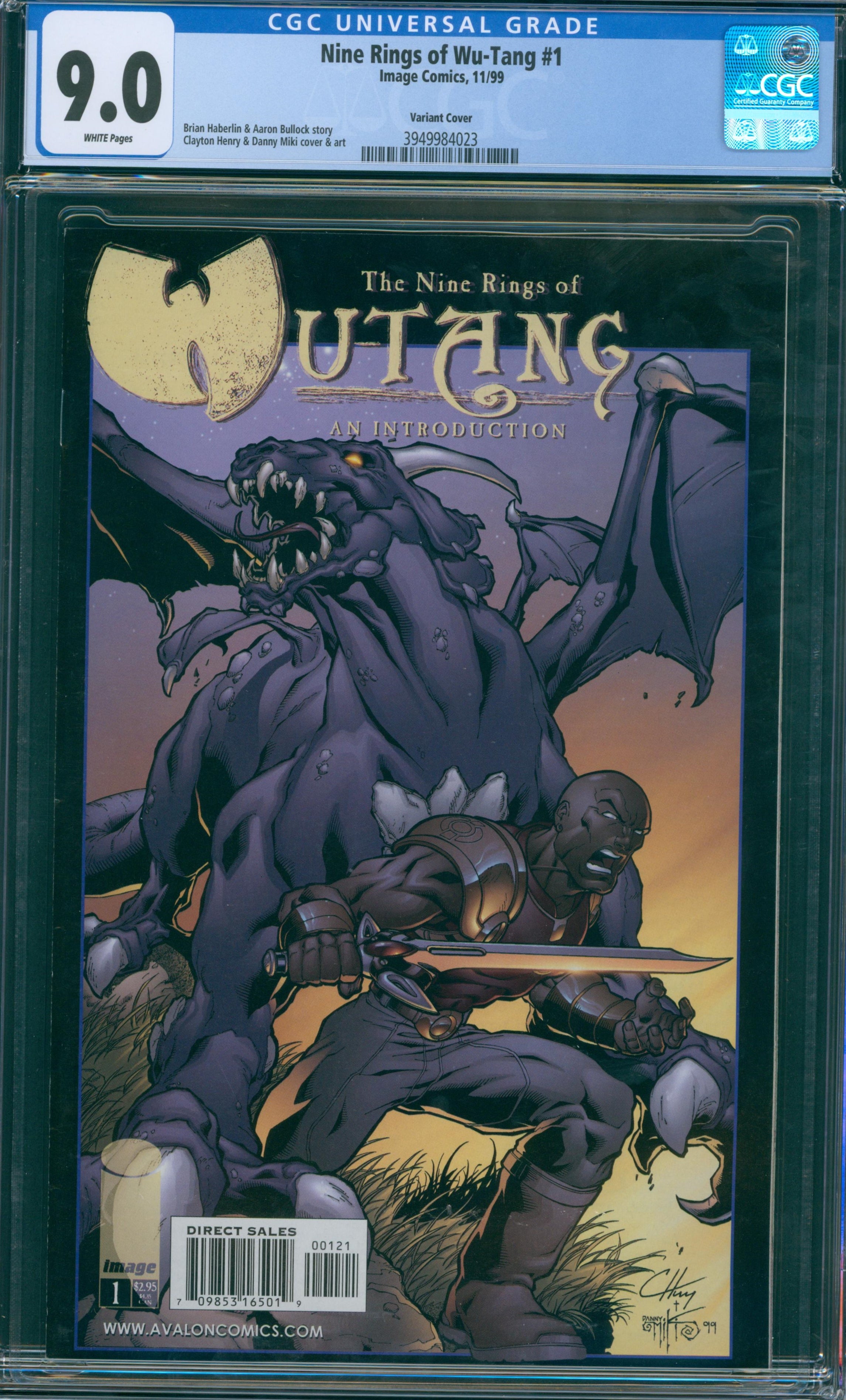 Nine Rings of Wu-Tang #1 CGC 9.0