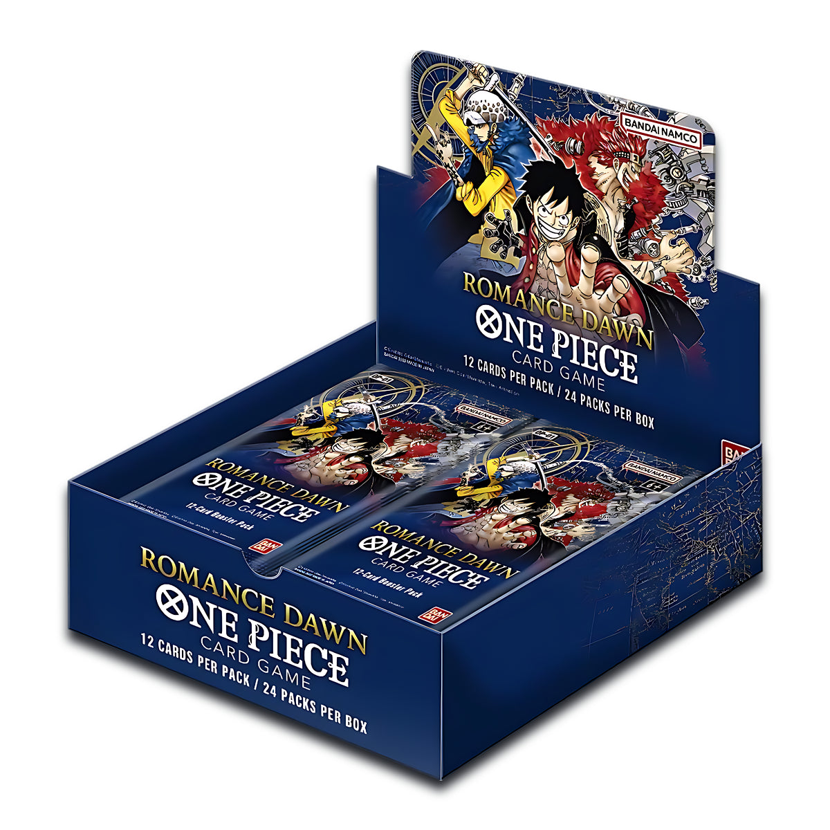 One Piece Card Game: Romance Dawn (White Bottom) Booster Box (OP-1)