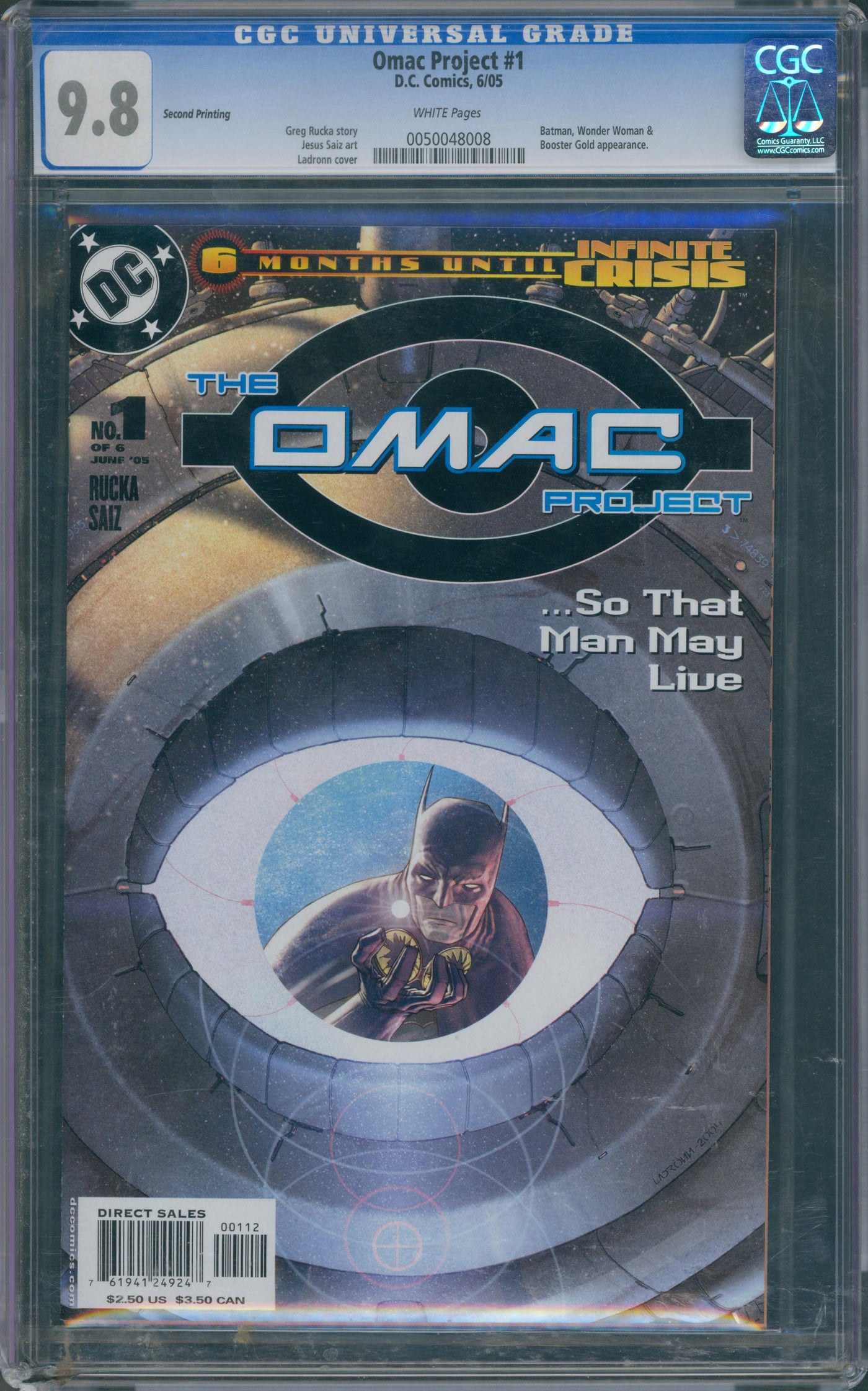 Omac Project #1 CGC 9.8