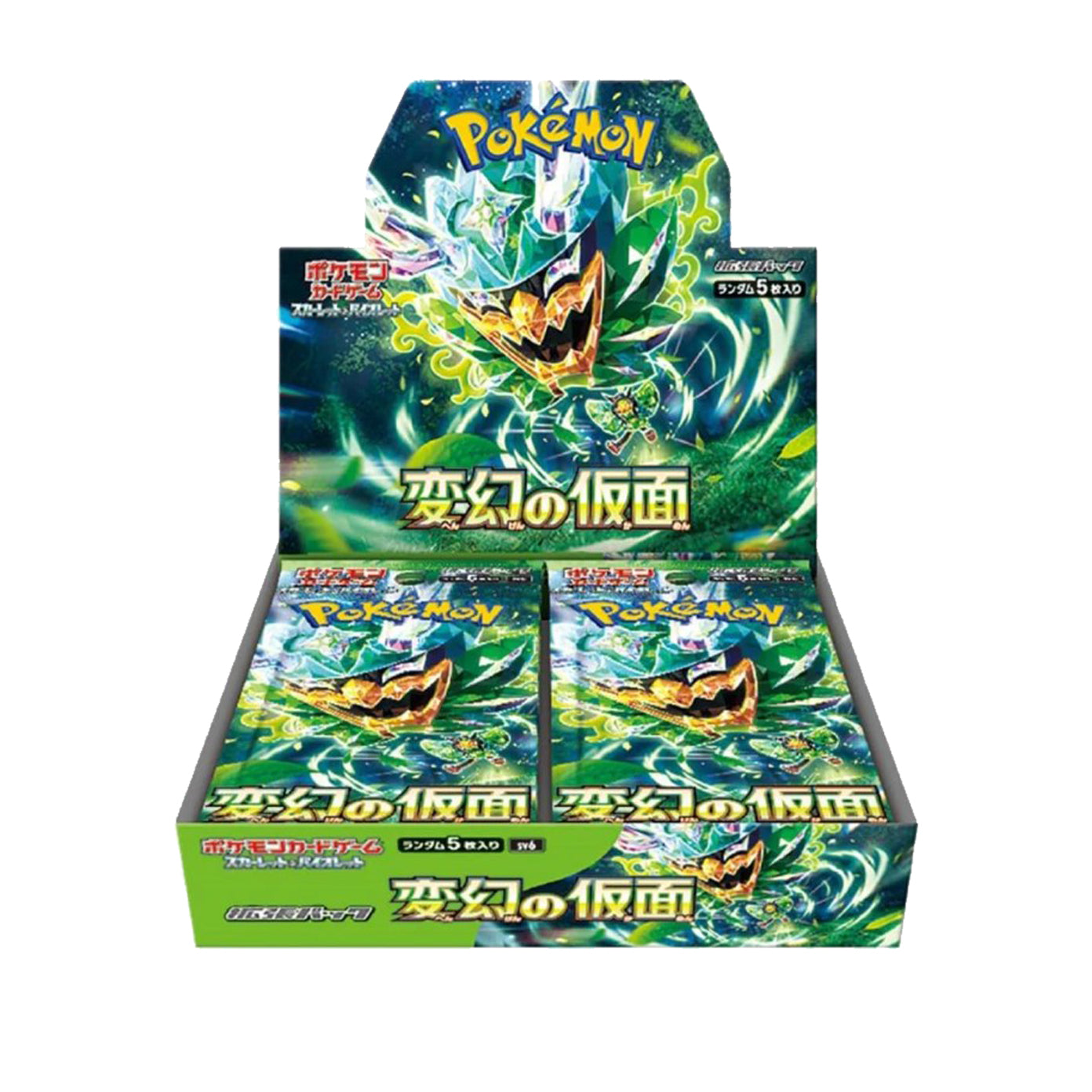 Pokemon Card Booster Box Mask of Change sv6 Twilight Masquerade Japanese shrink