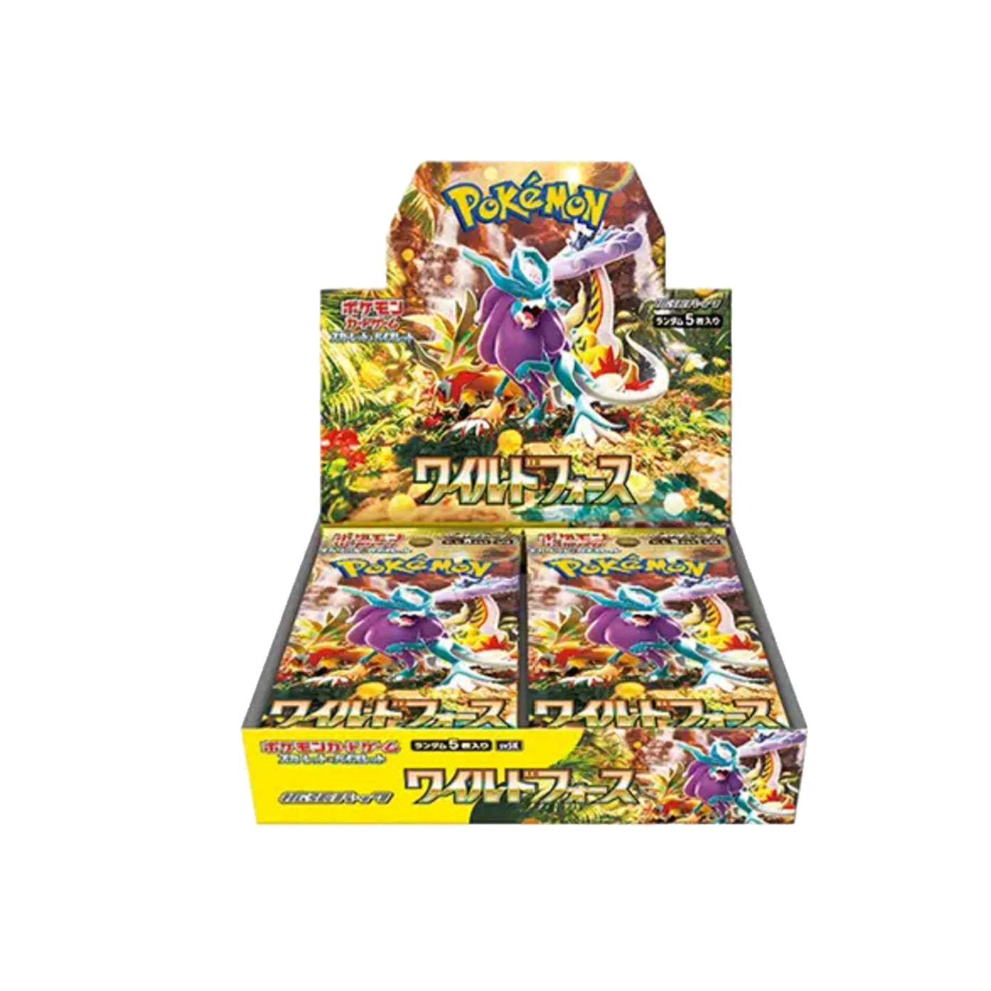 Pokémon Wild Force SV5K Japanese Booster Box