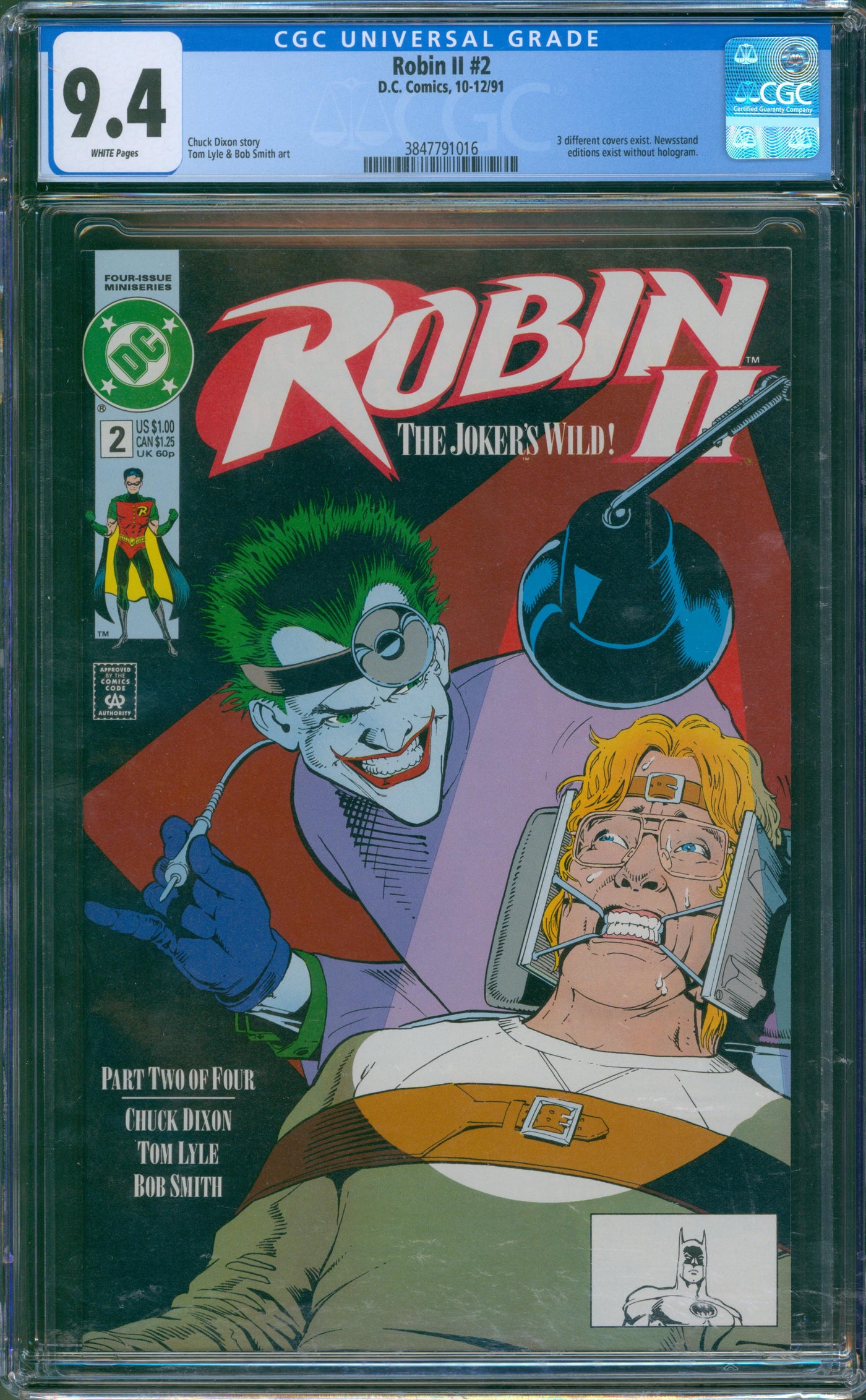 Robin II #1 CGC 9.4