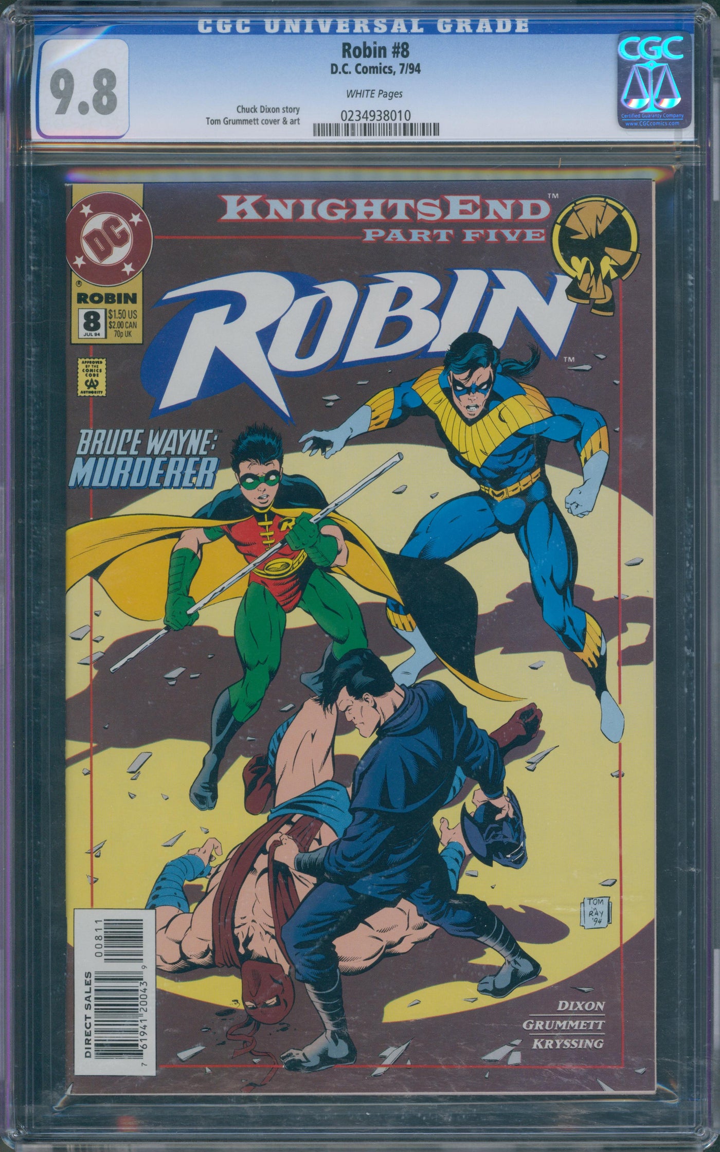 Robin #8 CGC 9.8