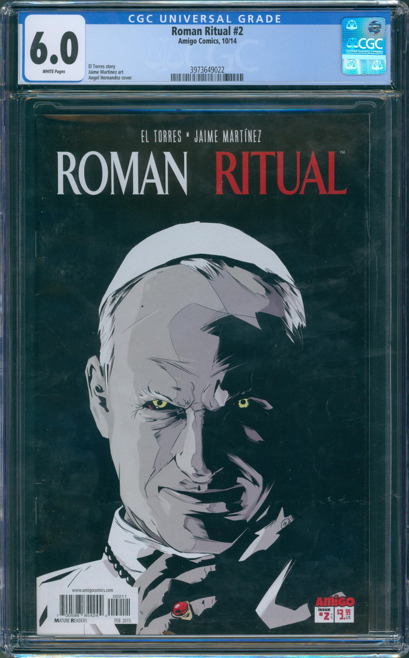 Roman ritual #2 CGC 6.0