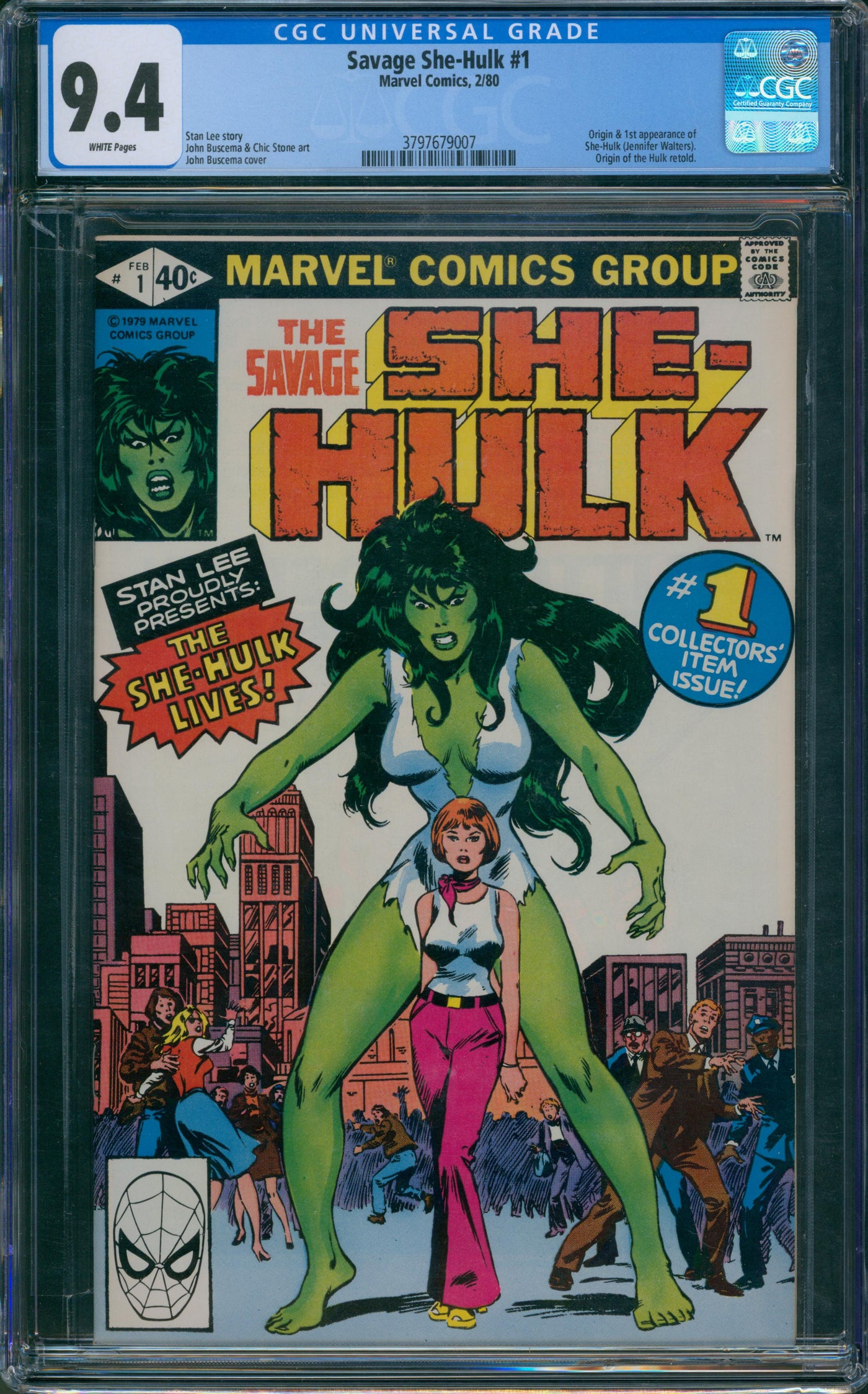 Savage She Hulk #1 CGC 9.4