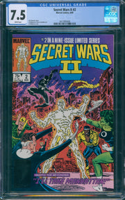 Secret Wars II #2 CGC 7.5