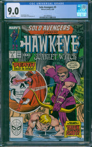 Solo Avengers #5 CGC 9.0