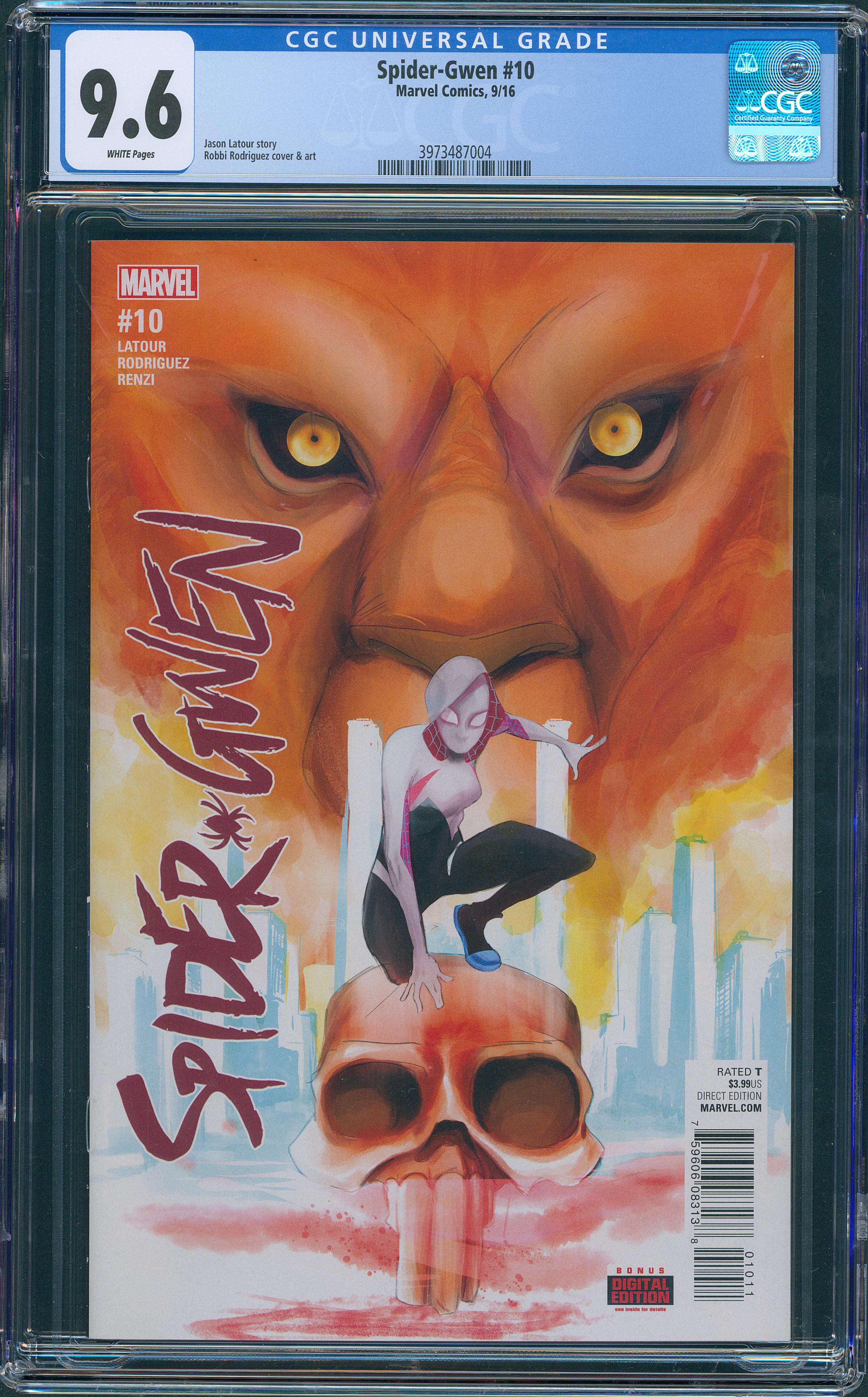 Spider-Gwen #10 CGC 9.6