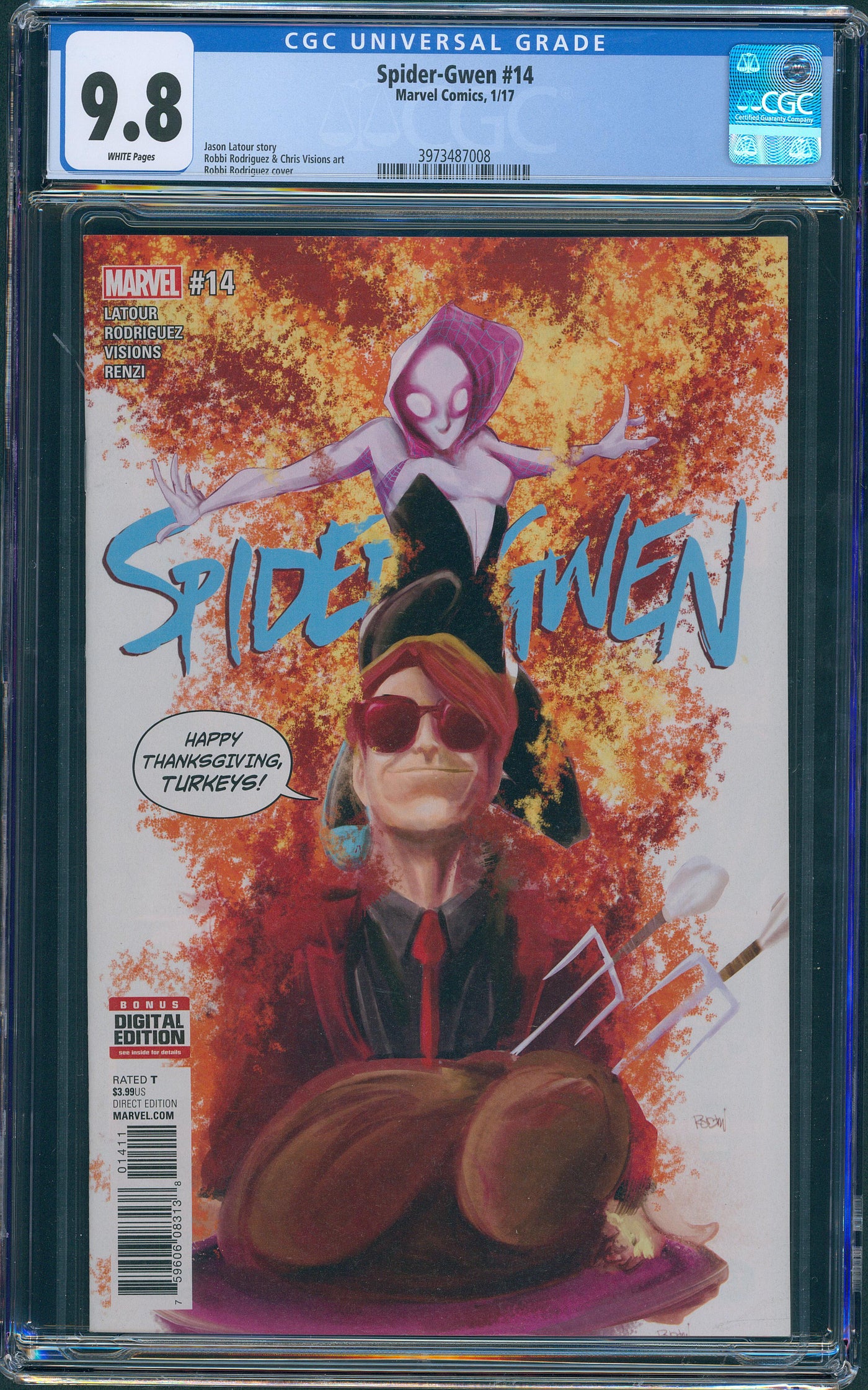 Spider-Gwen #14 CGC 9.8