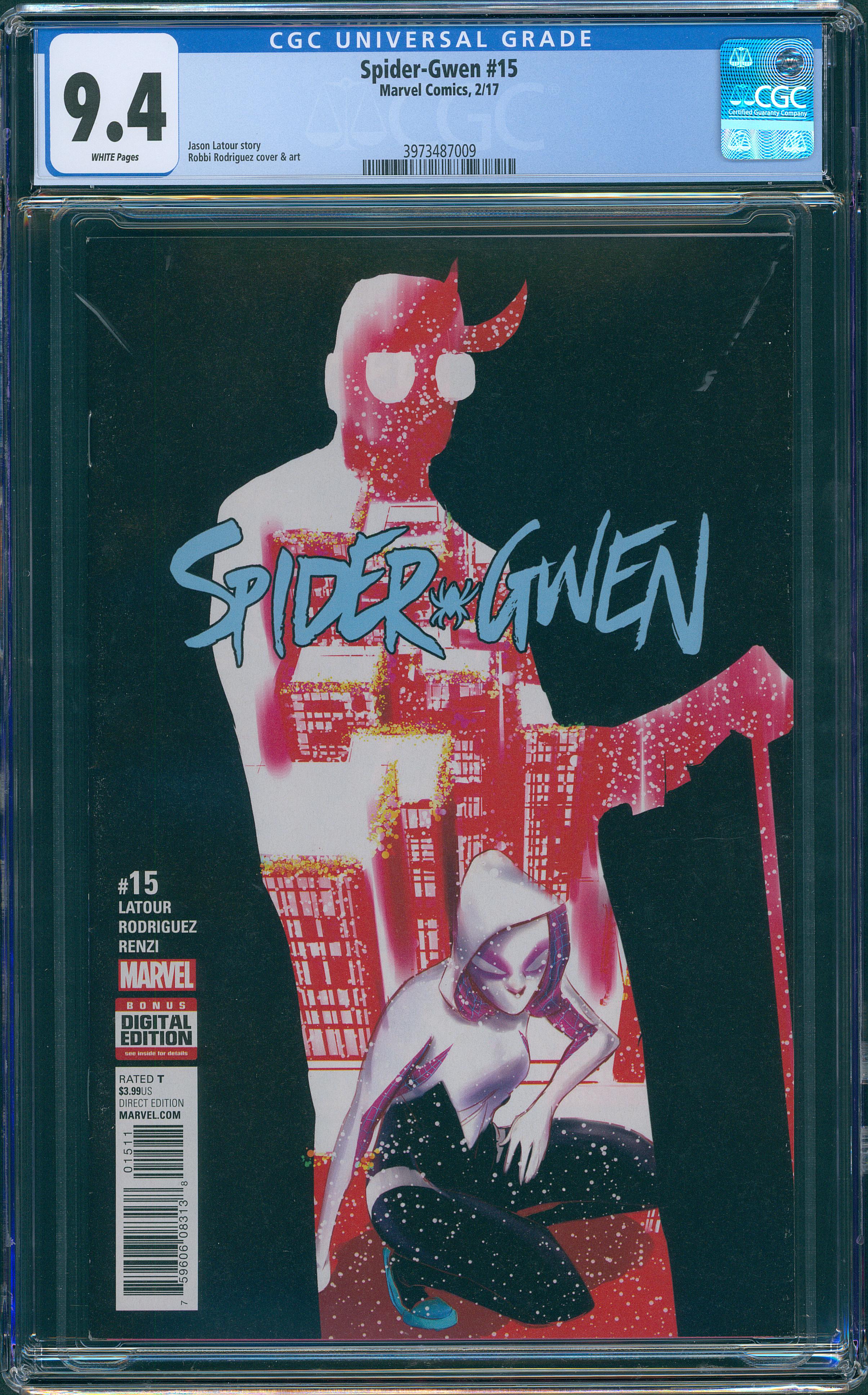 Spider-Gwen #15 CGC 9.4