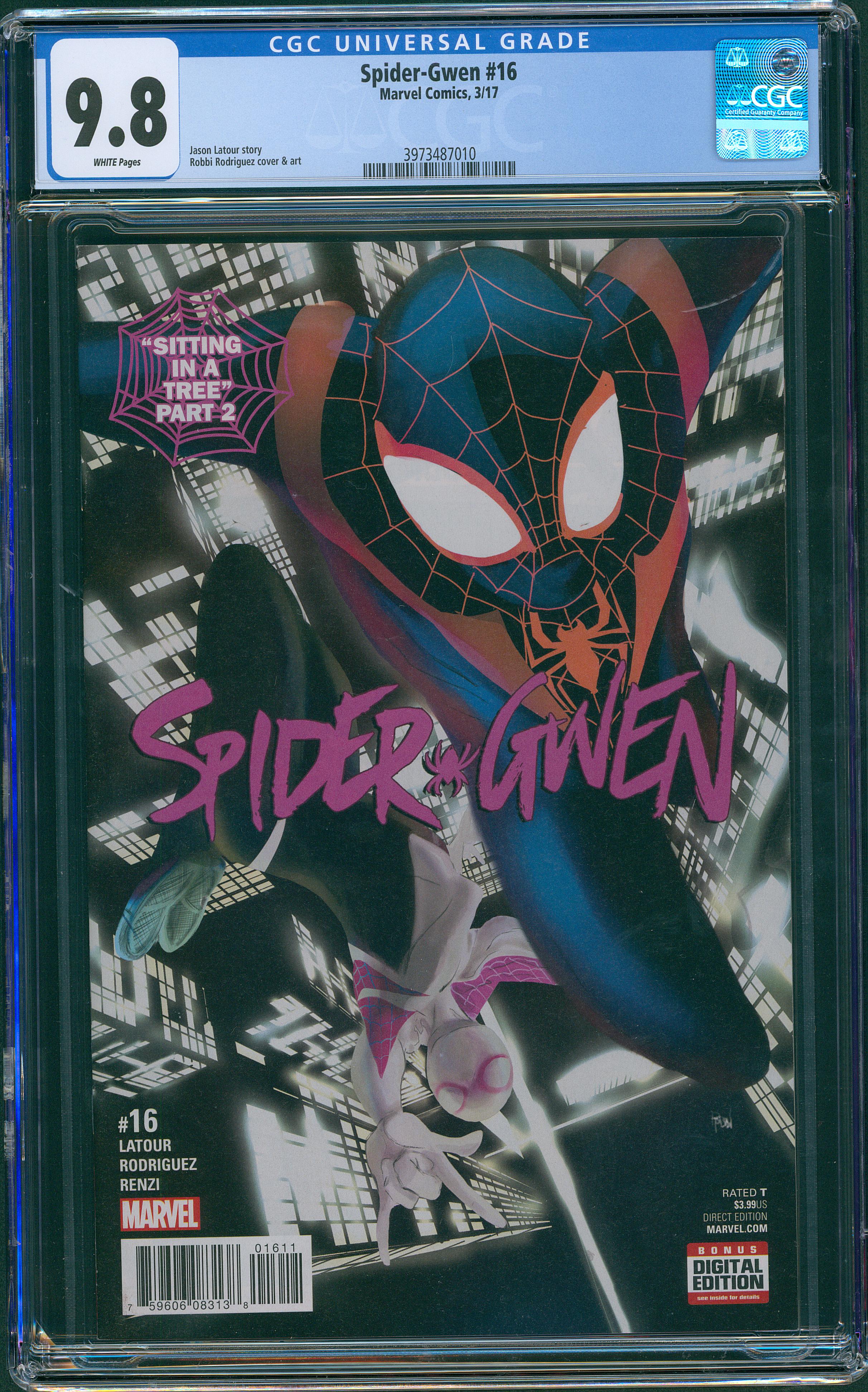 Spider-Gwen #16 CGC 9.8