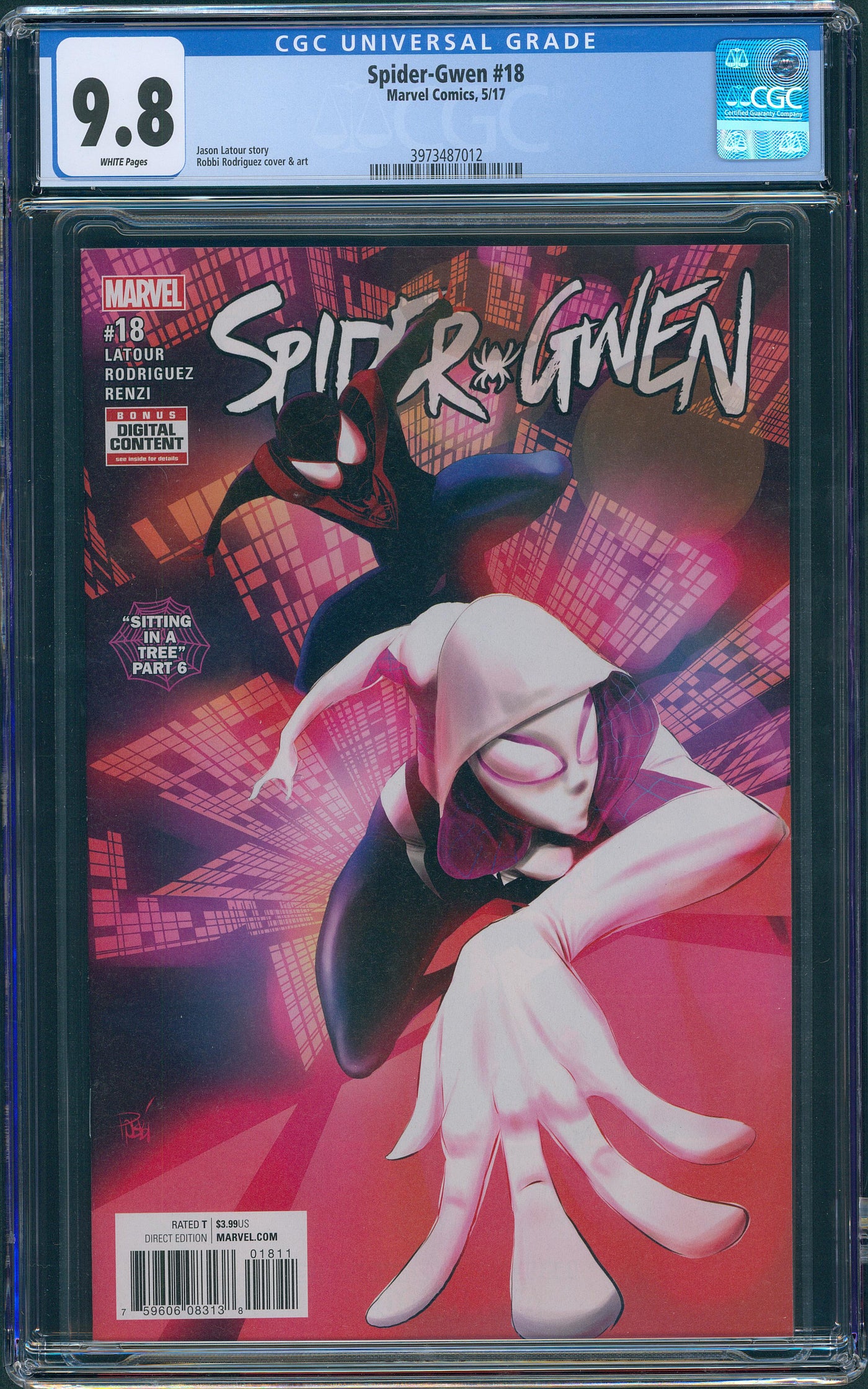 Spider-Gwen #18 CGC 9.8