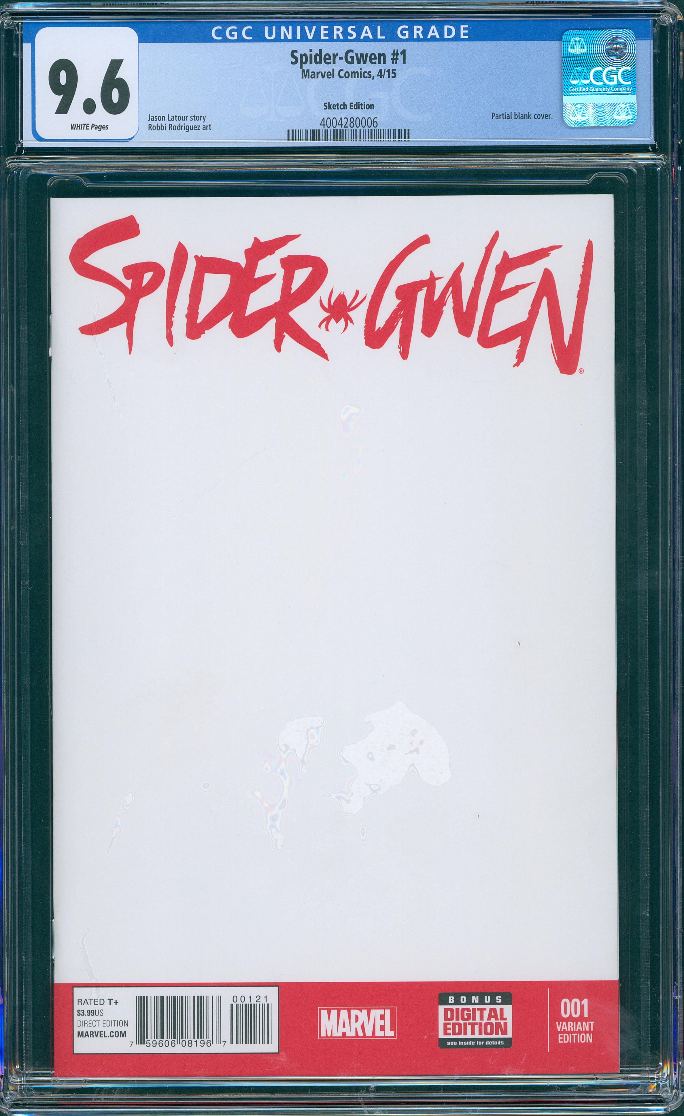 Spider-Gwen #1 CGC 9.6
