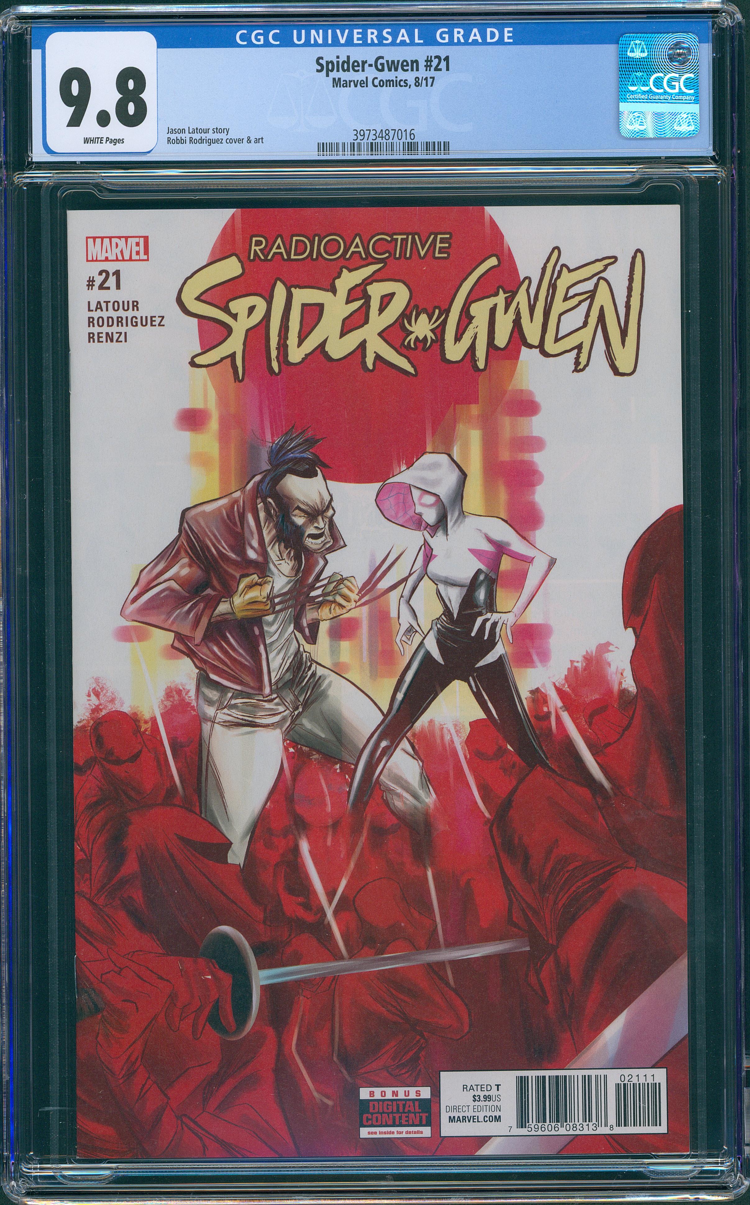 Spider-Gwen #21 CGC 9.8