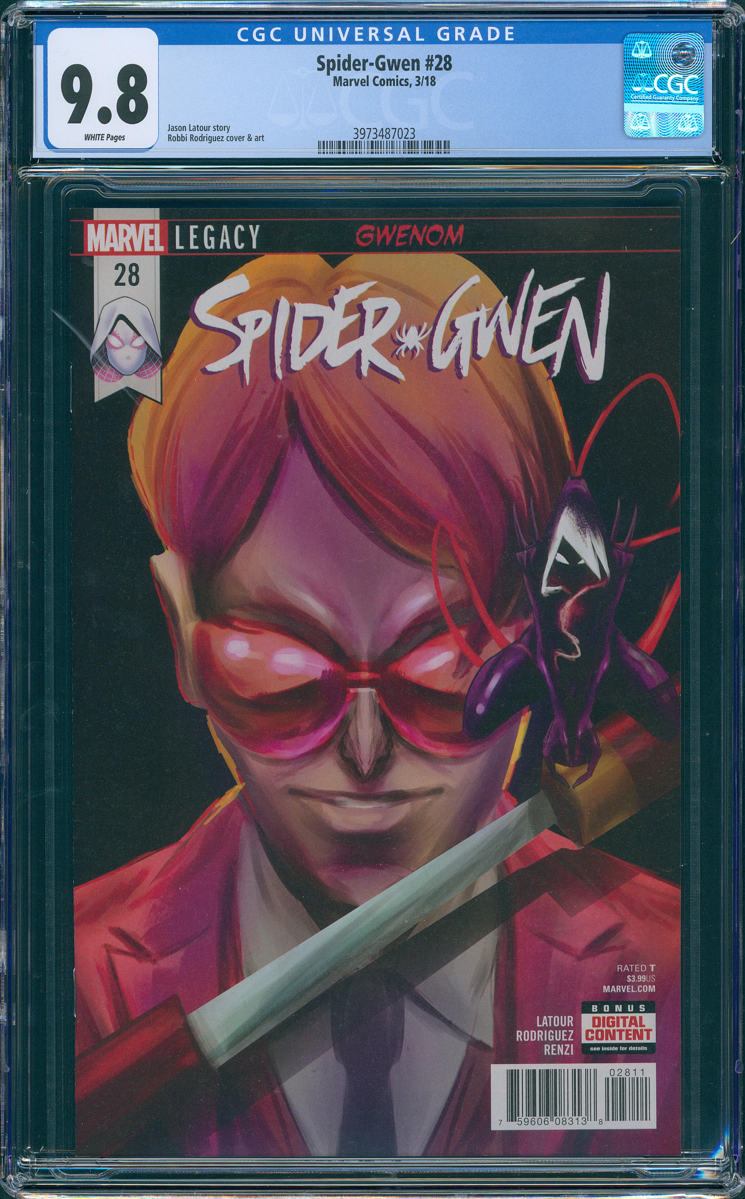 Spider-Gwen #28 CGC 9.8