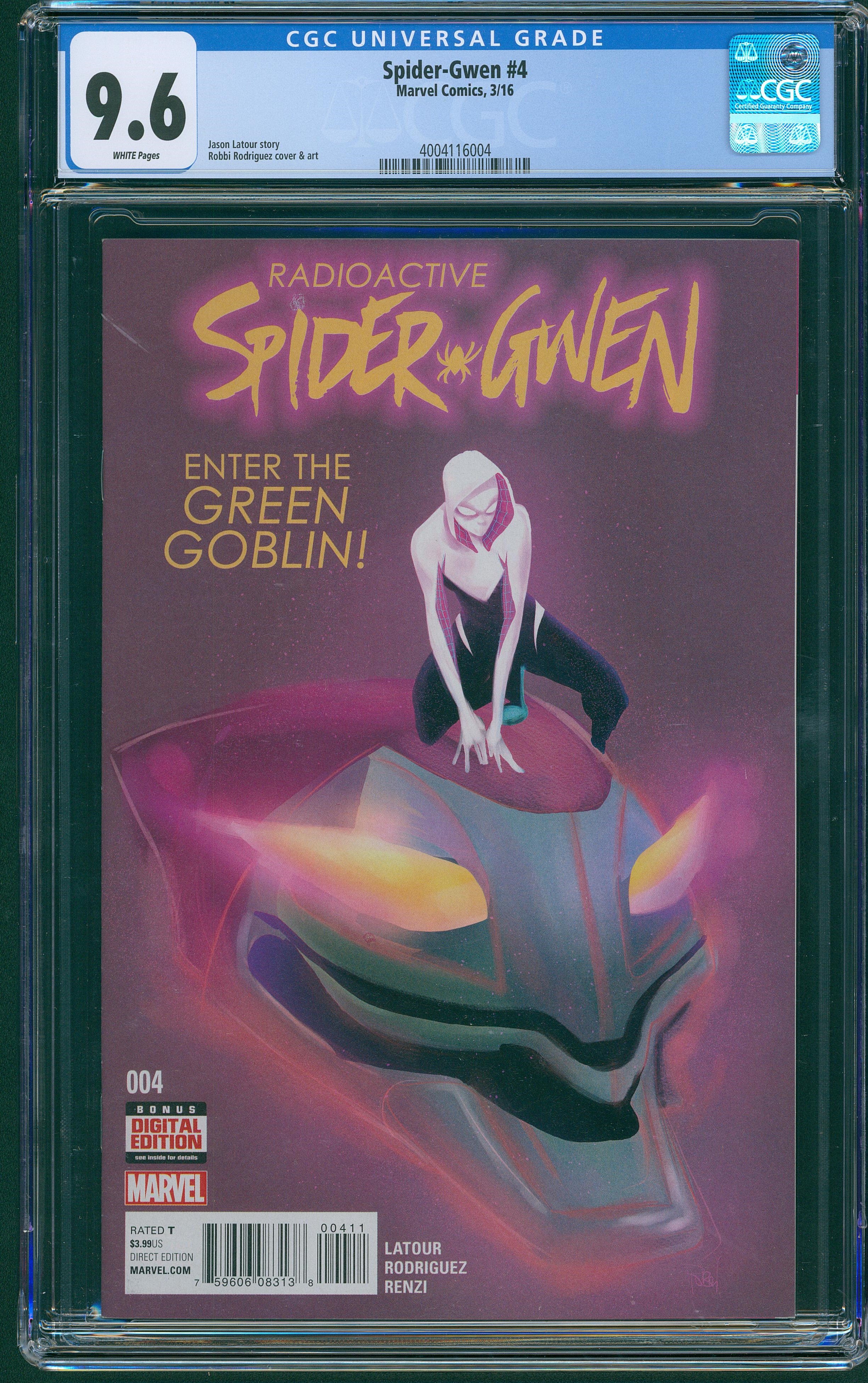 Spider-Gwen #4 CGC 9.6