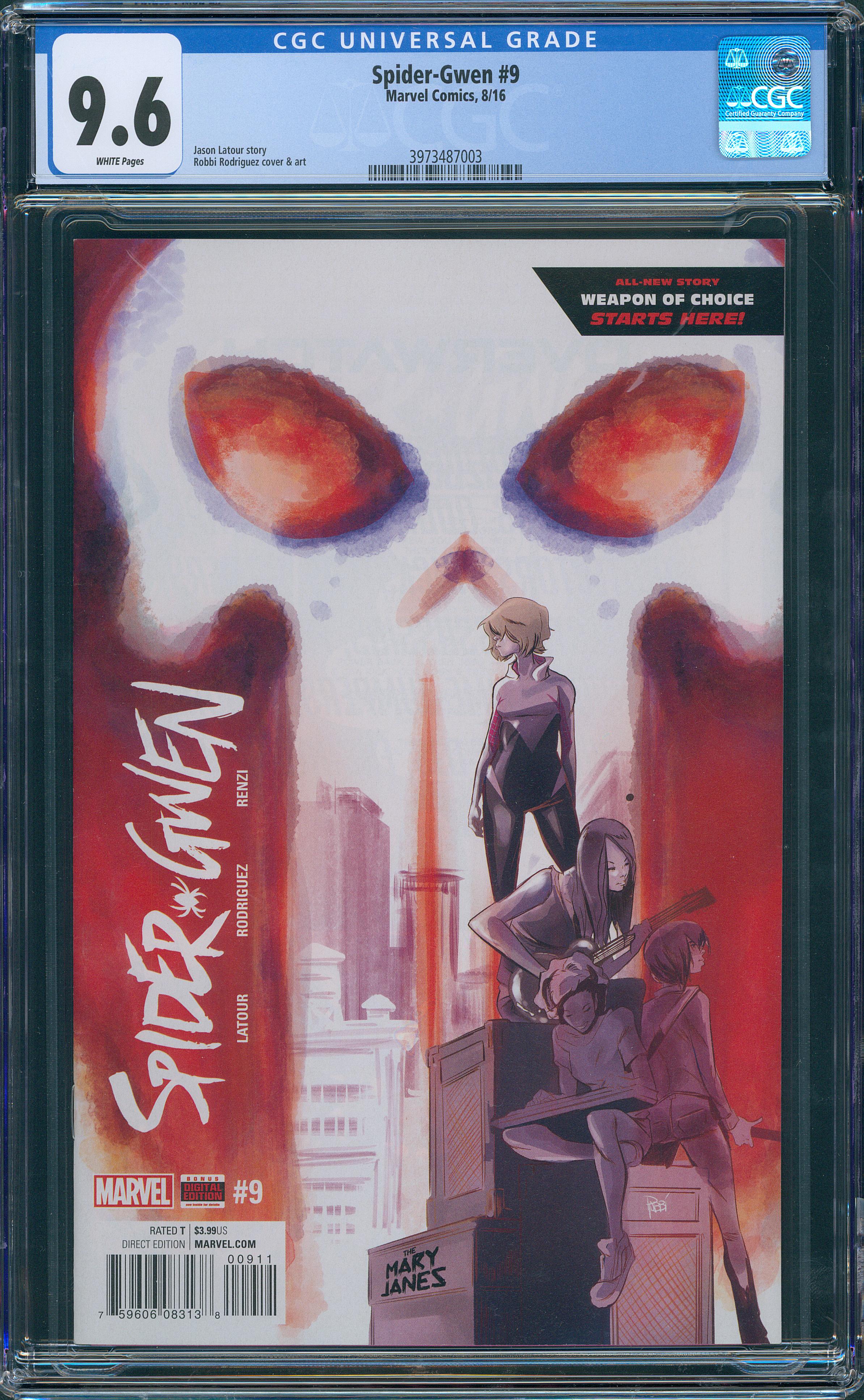 Spider-Gwen #9 CGC 9.6