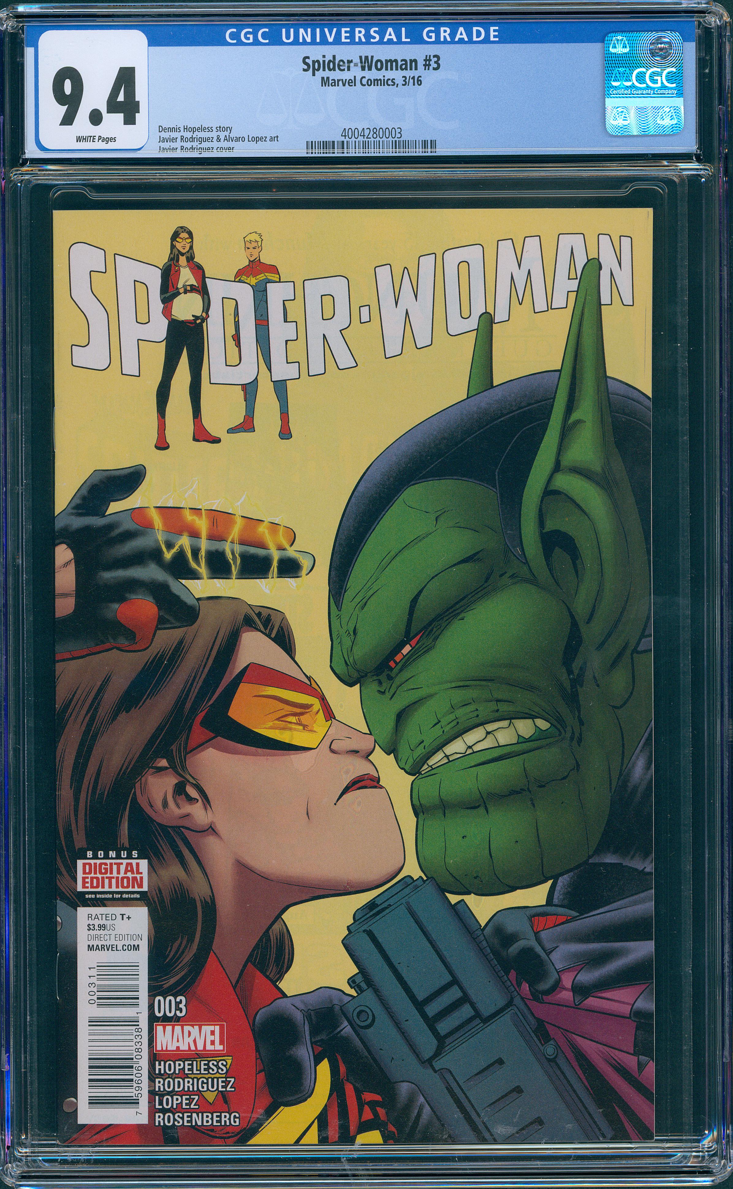 Spider-Woman #3 CGC 9.4
