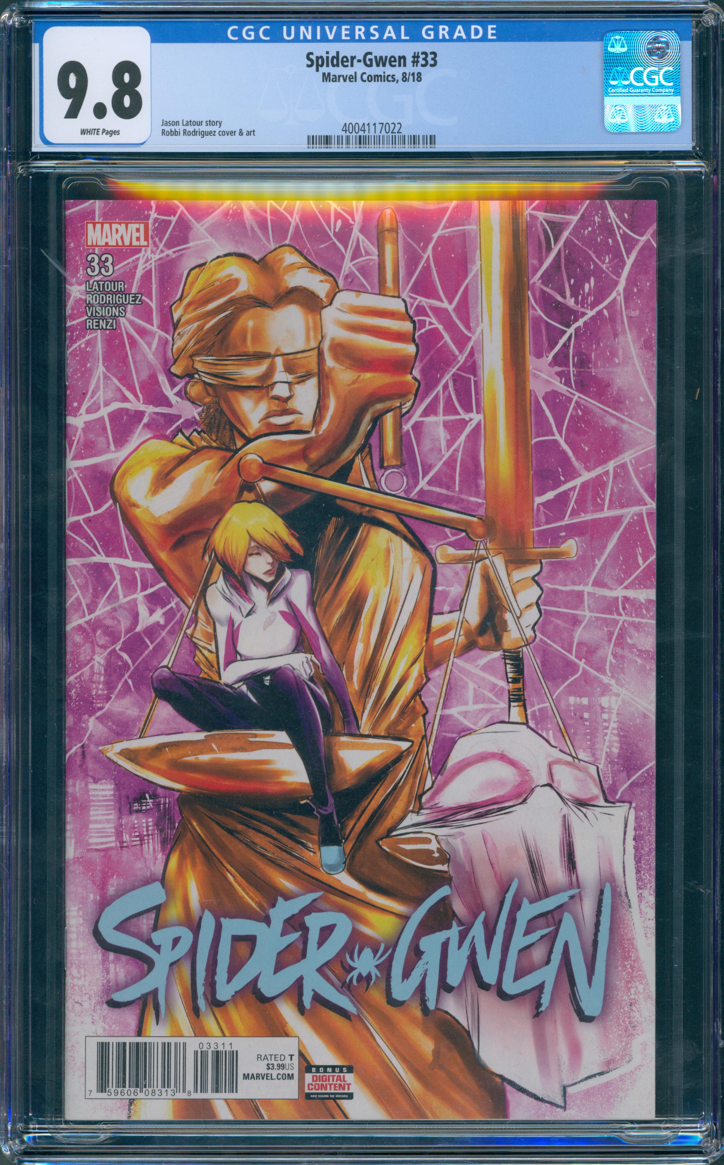 Spider-Gwen #33 CGC 9.8