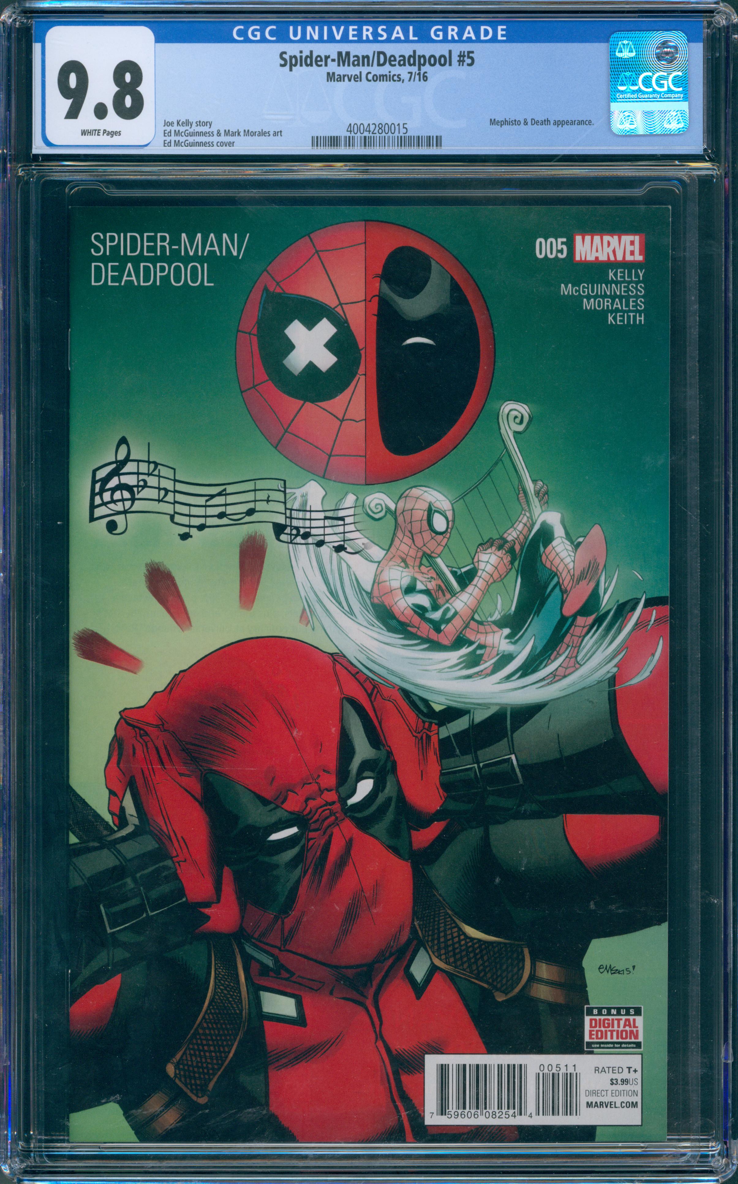 Spider-Man/Deadpool #5 CGC 9.8