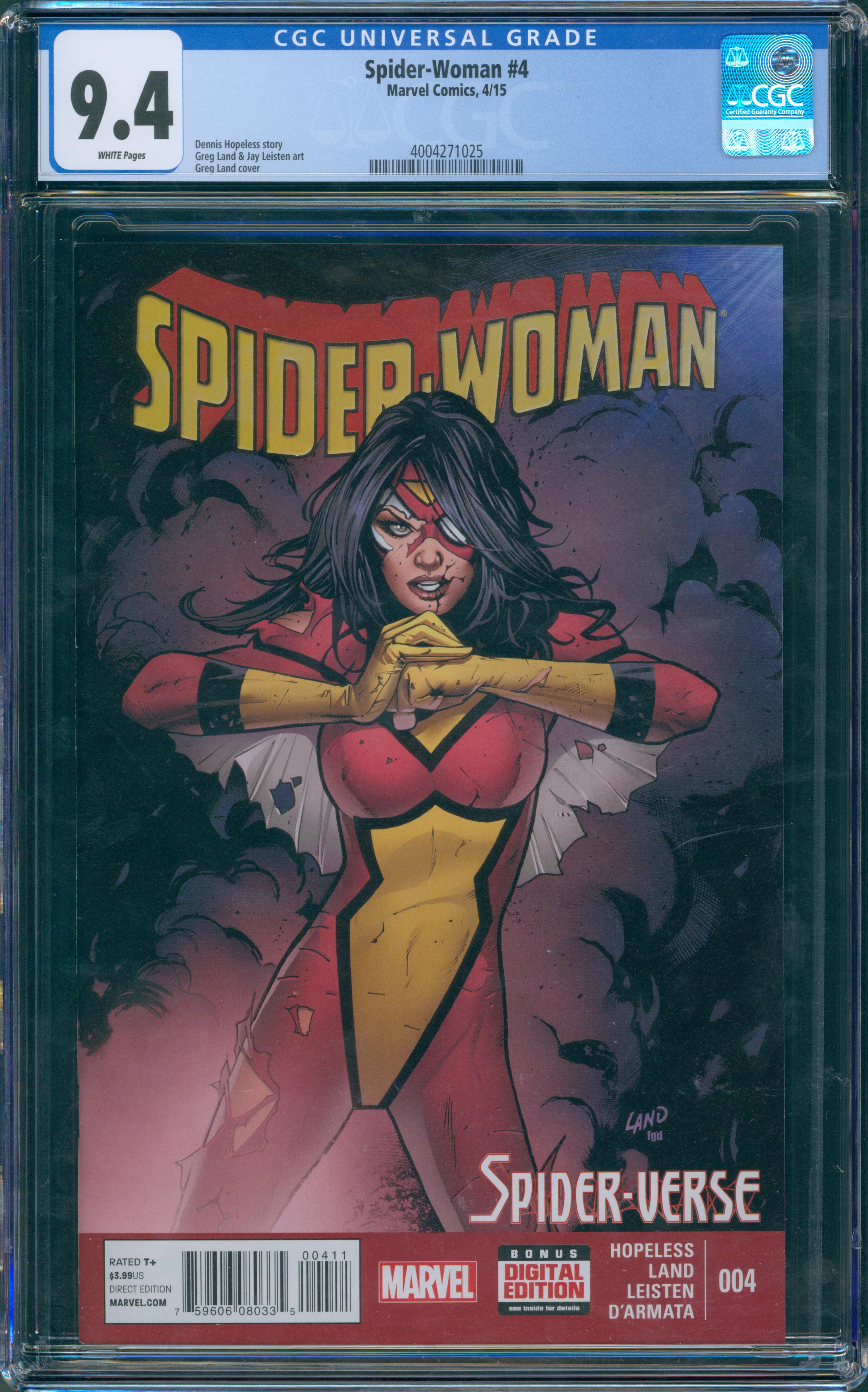 Spider-Woman #4 CGC 9.4