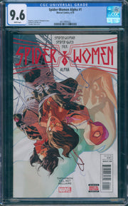 Spider-Women Alpha #1 CGC 9.6