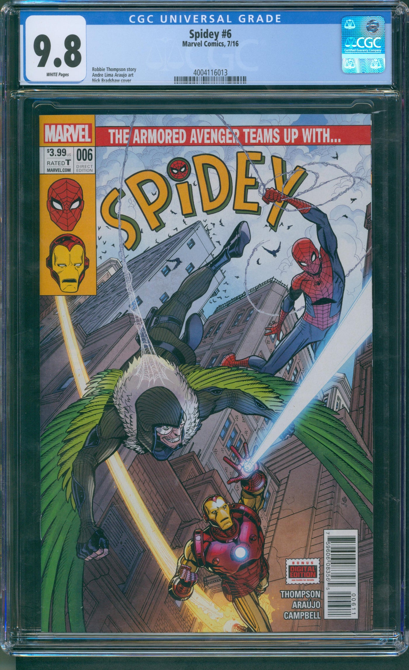 Spidey #6 CGC 9.8