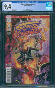 Spirits of Vengeance #4 CGC 9.4