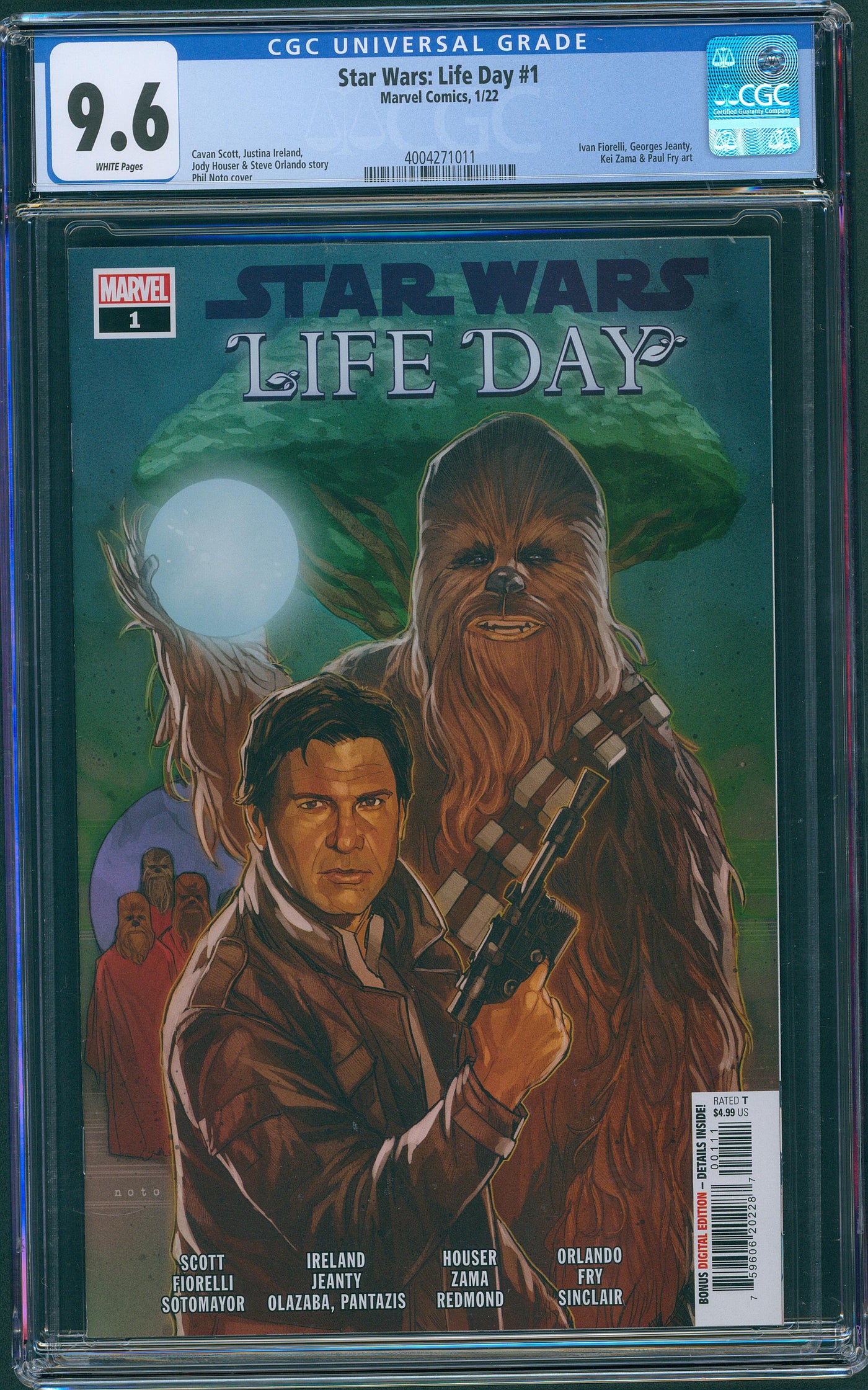 Star Wars Life Day #1 CGC 9.6