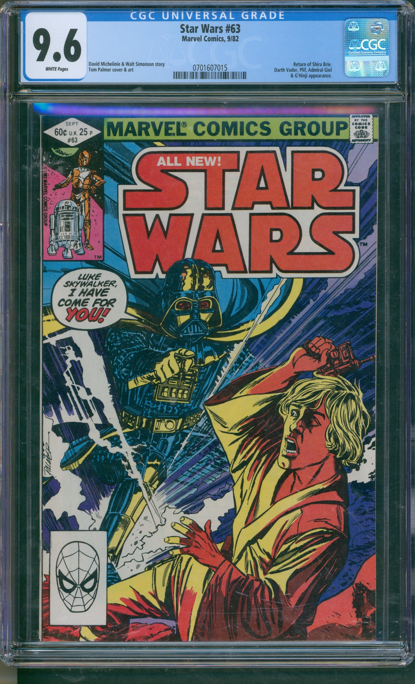 Star Wars #63 CGC 9.6