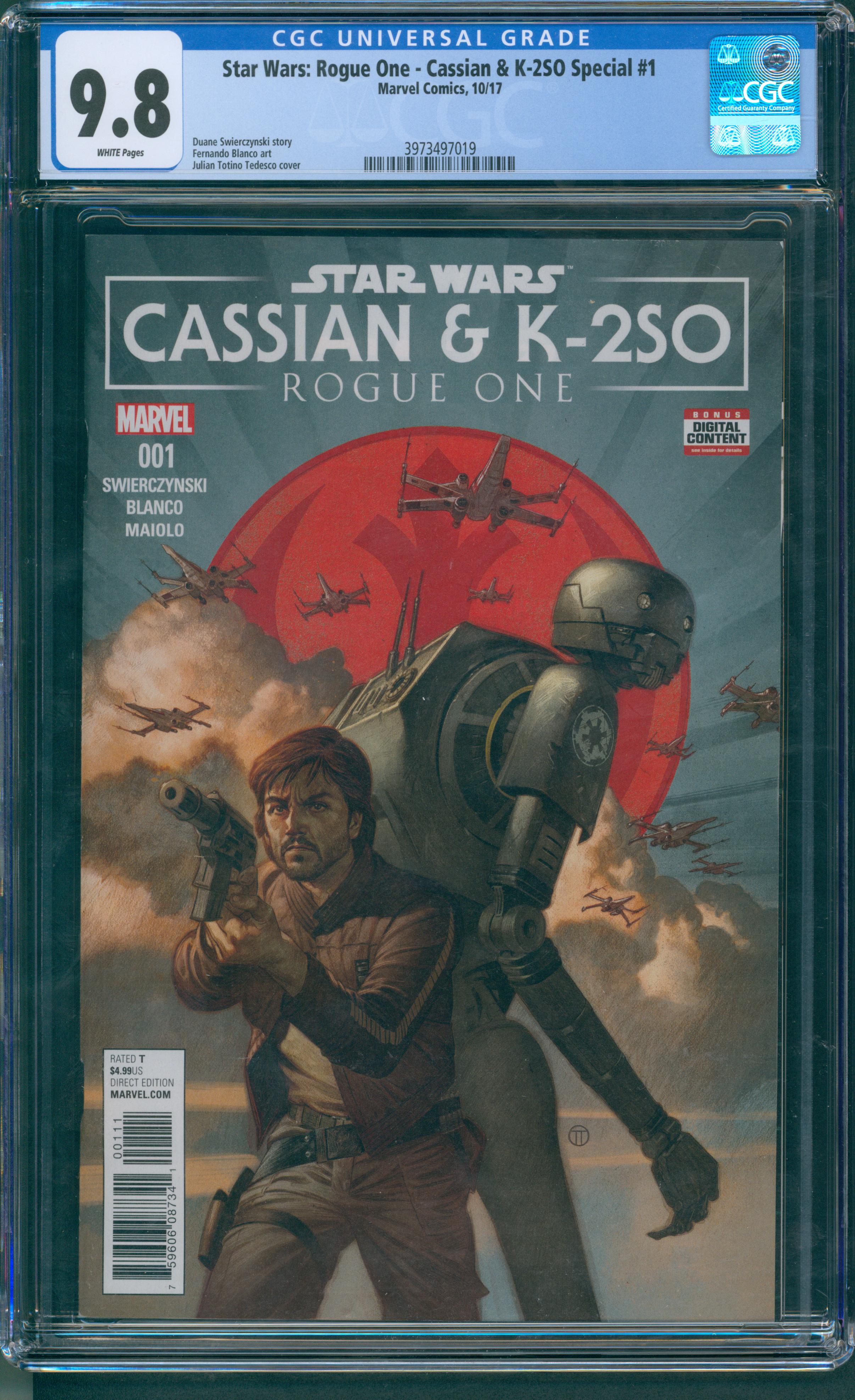 Star Wars: Rogue One - Cassian & K-2SO Special #1 CGC 9.8