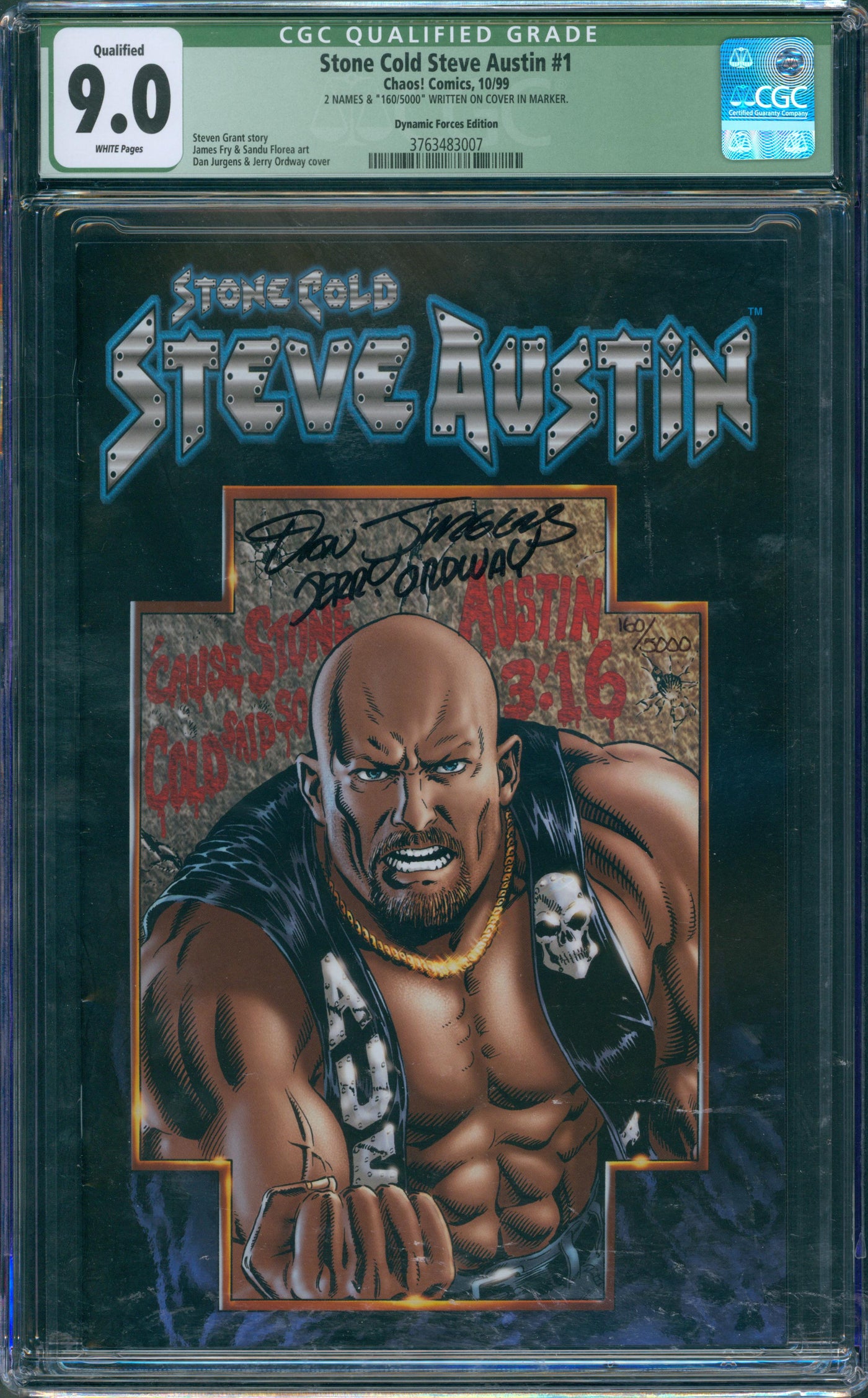 Stone cold Steve Austin #1 CGC 9.0