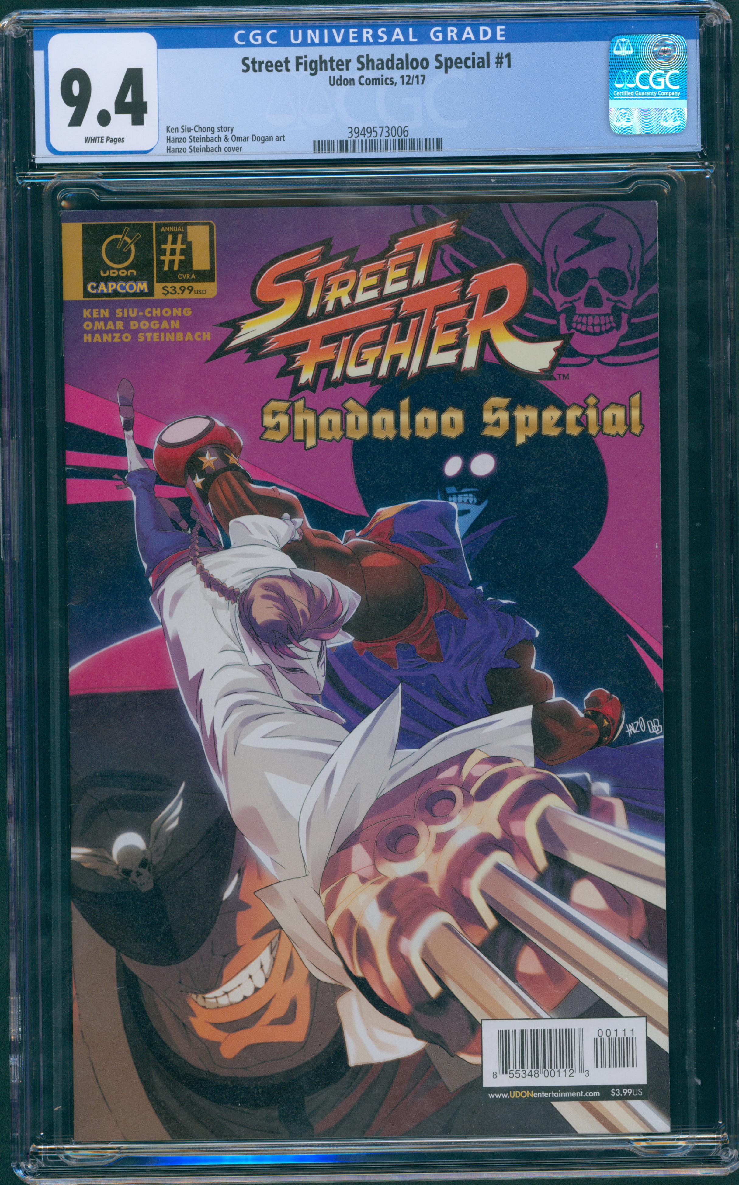 Street Fighter Shadaloo Special #1 CGC 9.4