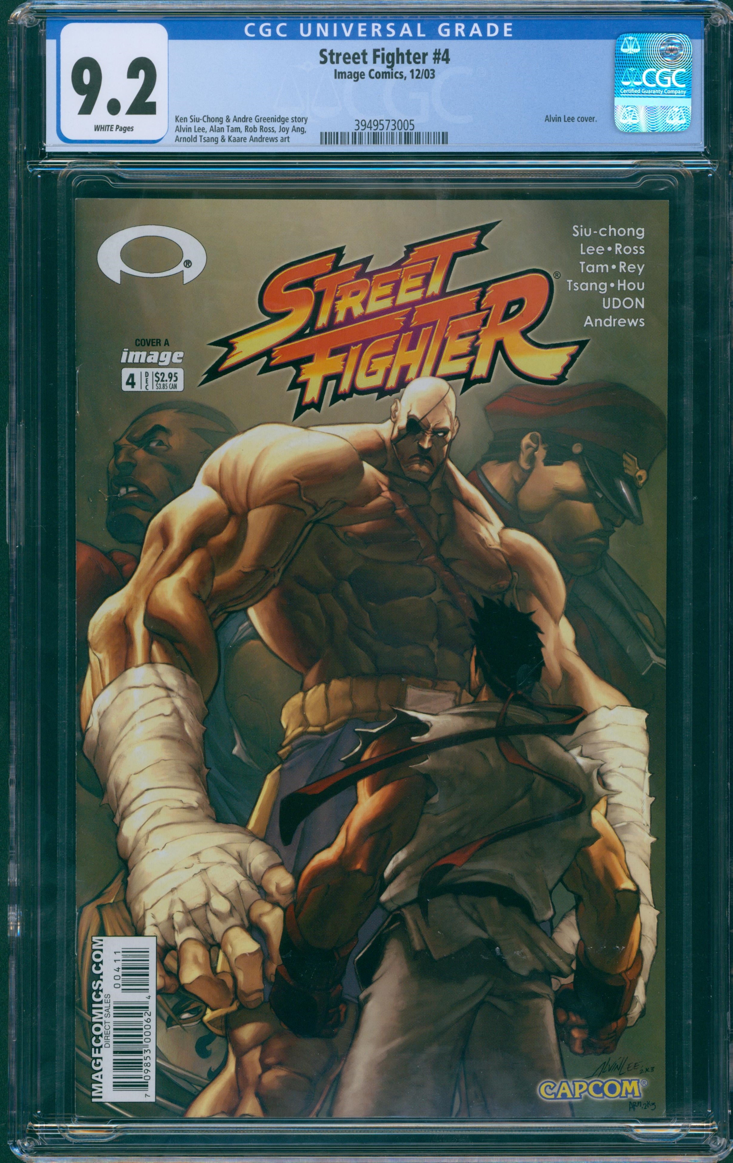 Street fighter variant 4 cgc 9 2 the graded gallery