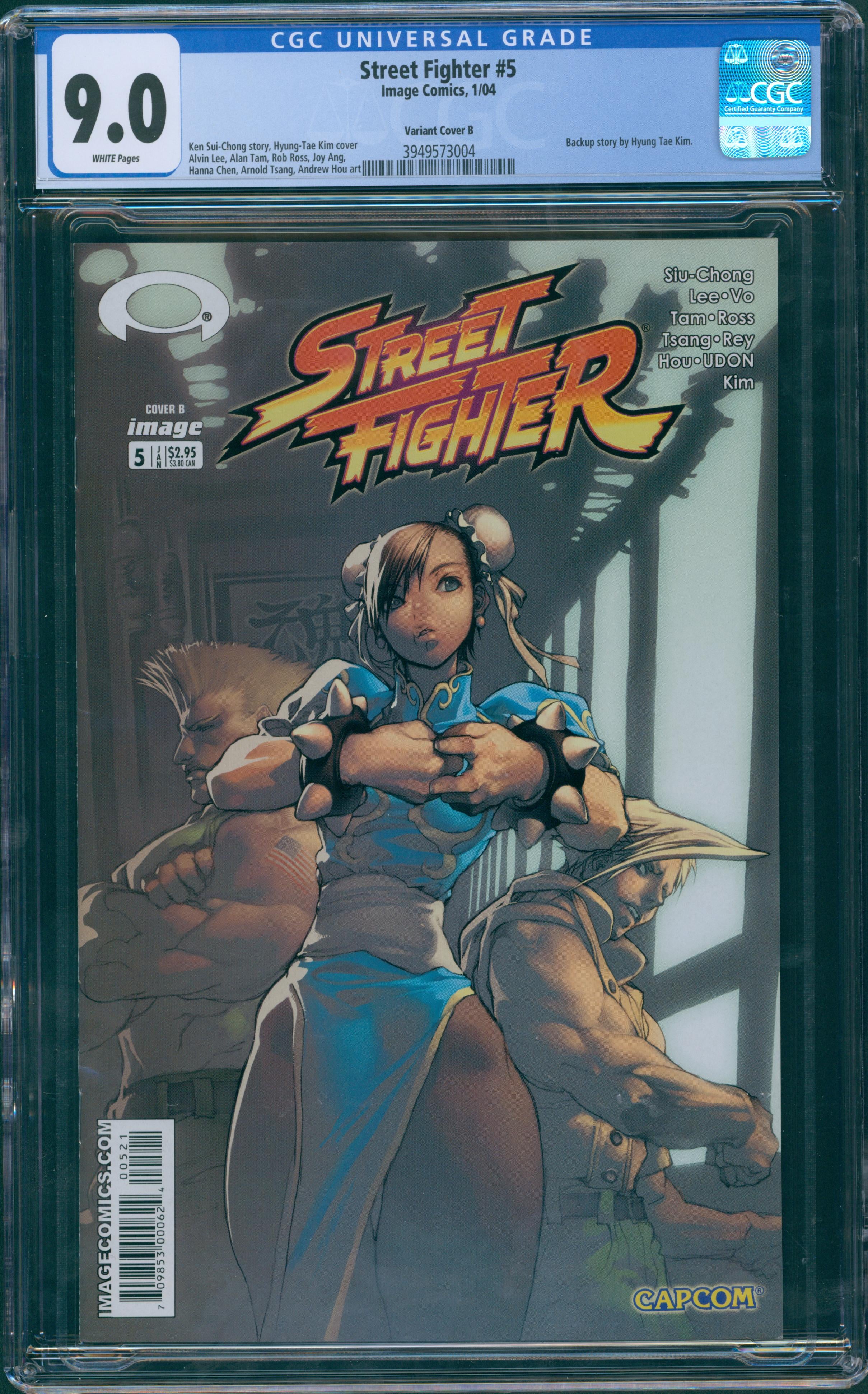Street Fighter #5 CGC 9.0