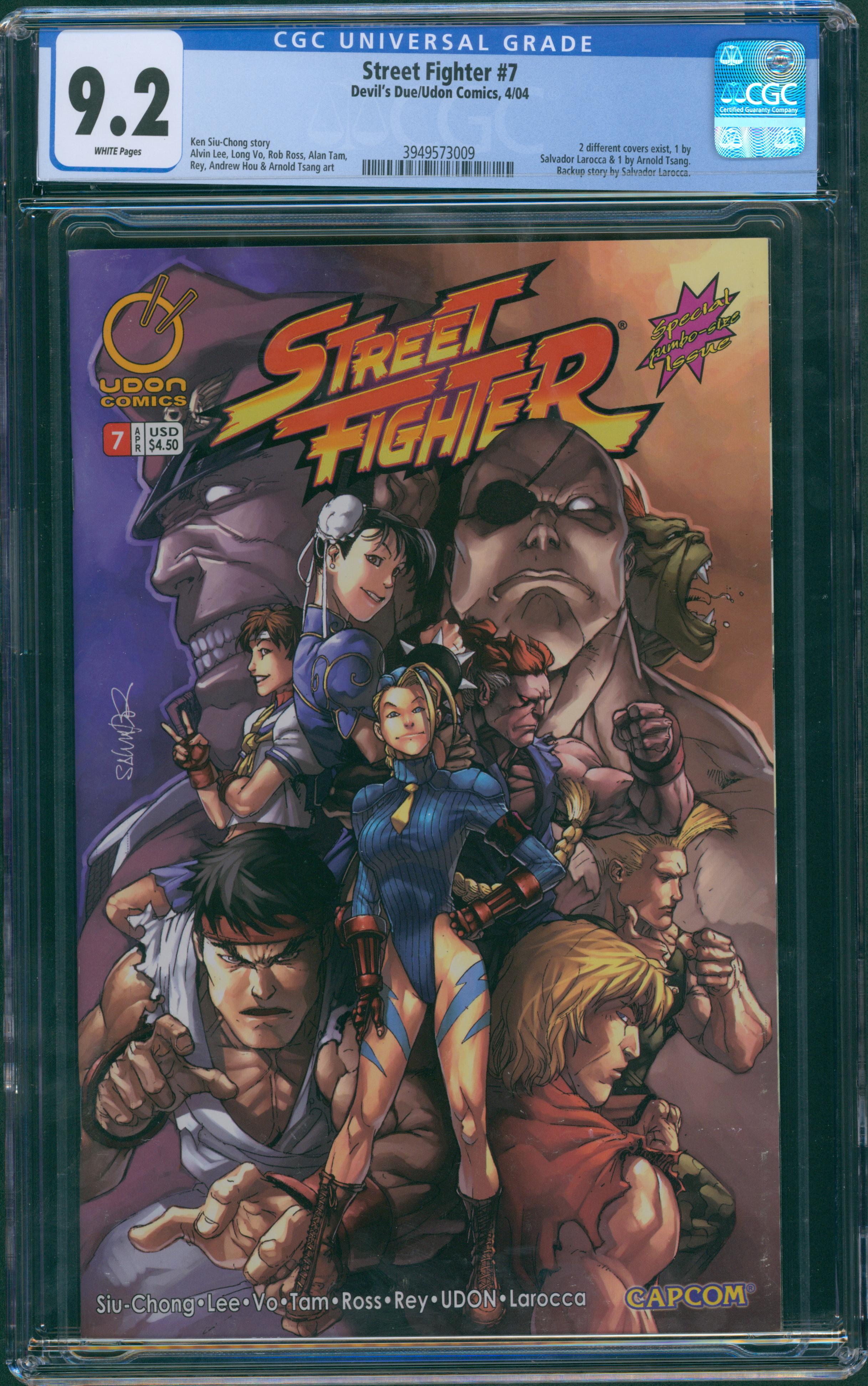 Street Fighter #7 CGC 9.2
