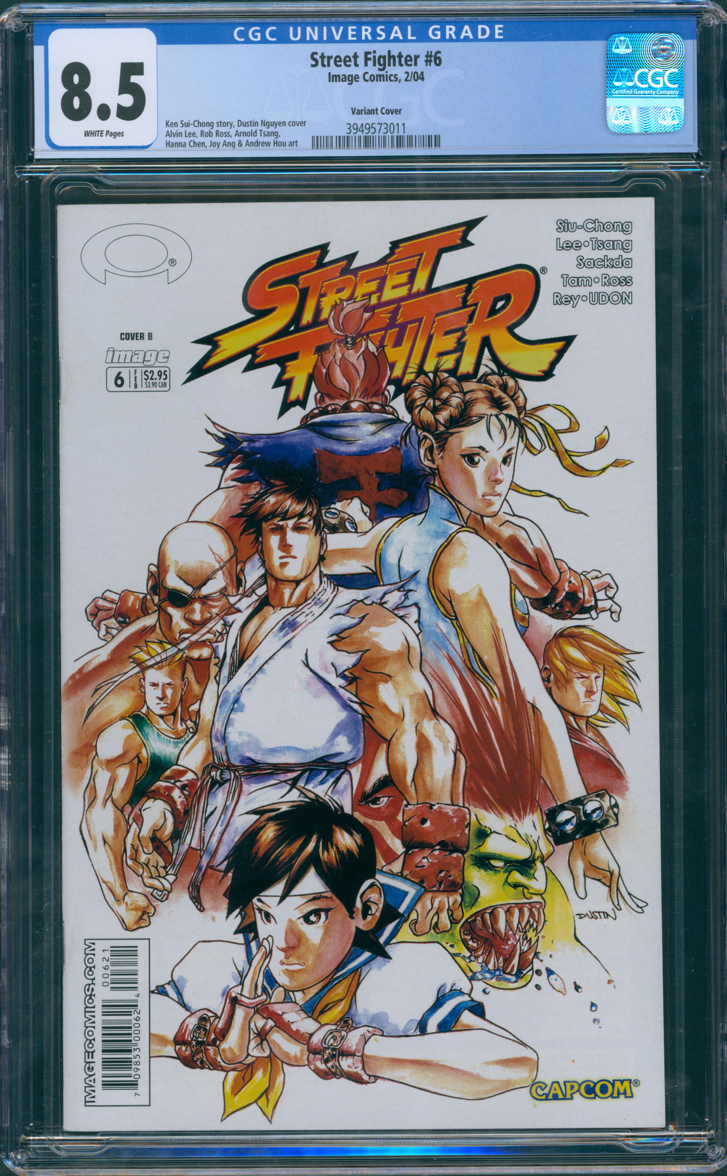 Street Fighter #6 CGC 8.5