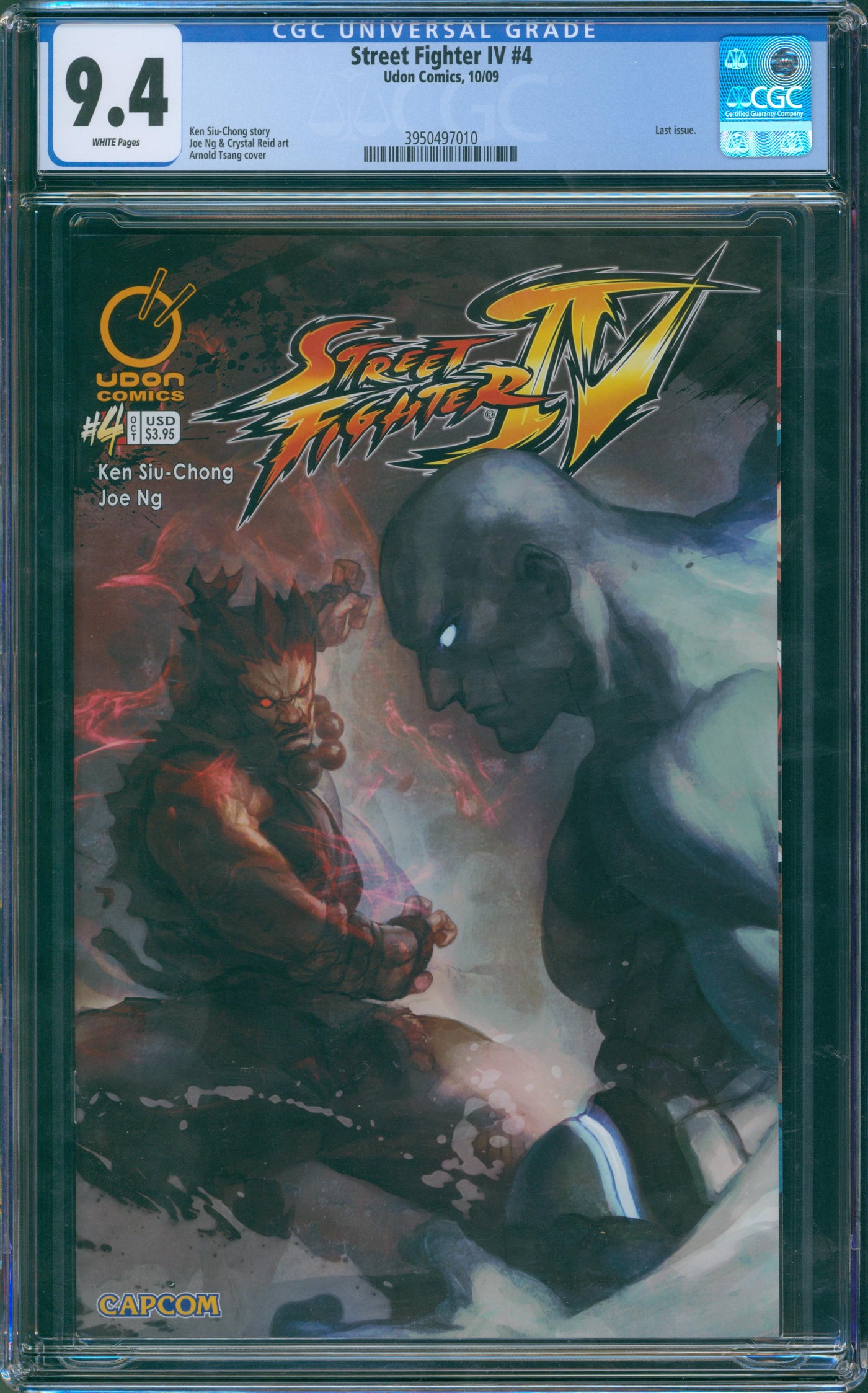 Street fighter IV #4 CGC 9.4