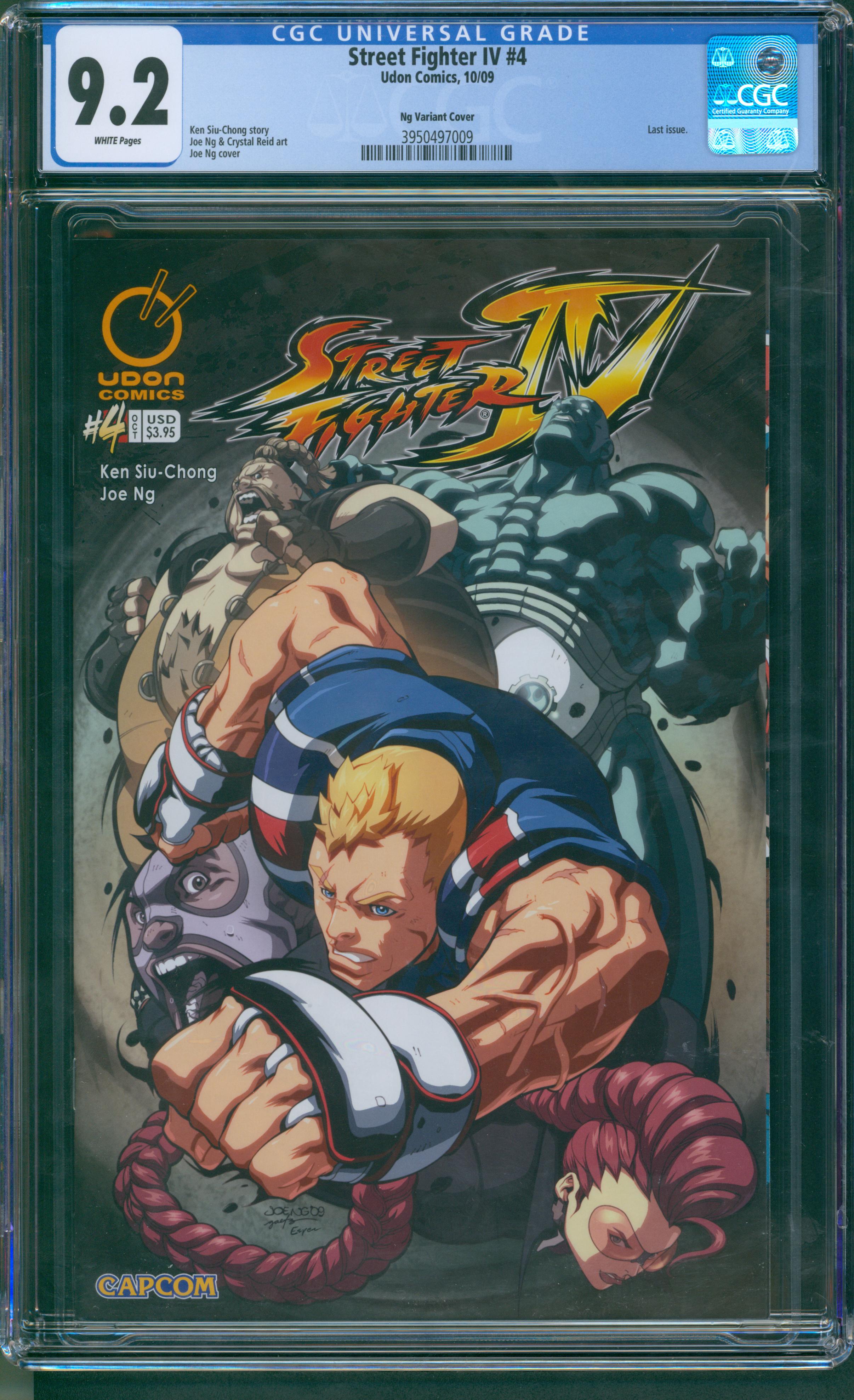 Street Fighter IV #4 CGC 9.2