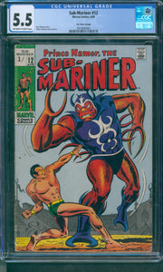 Sub-Mariner #12 CGC 5.5