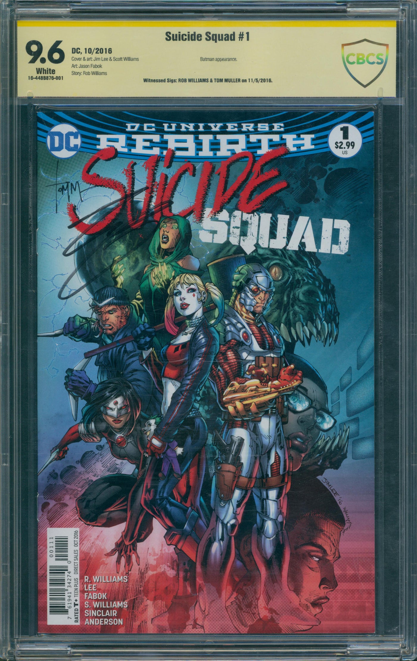 Suicide Squad #1 CBCS 9.6