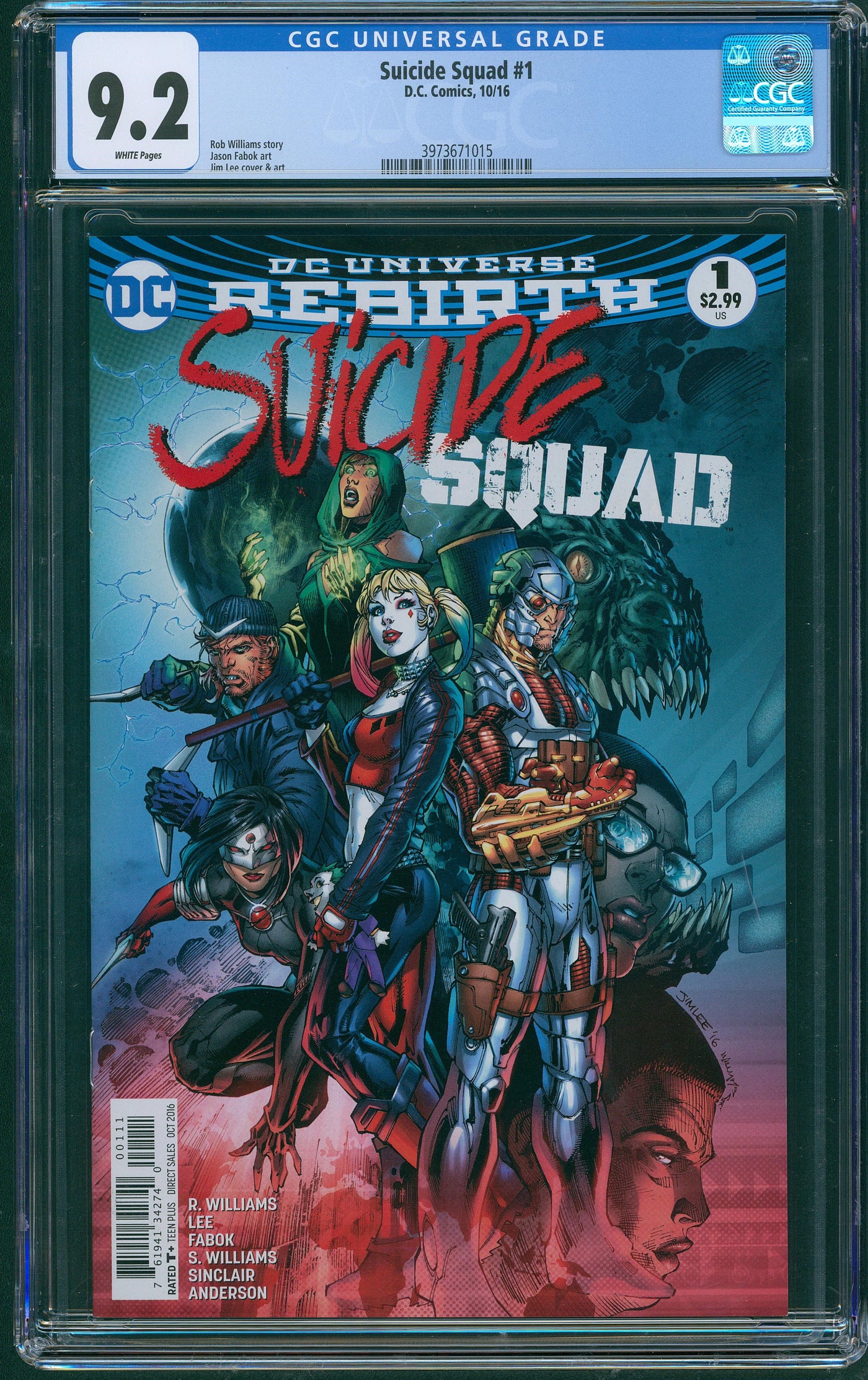 Suicide Squad #1 CGC 9.2