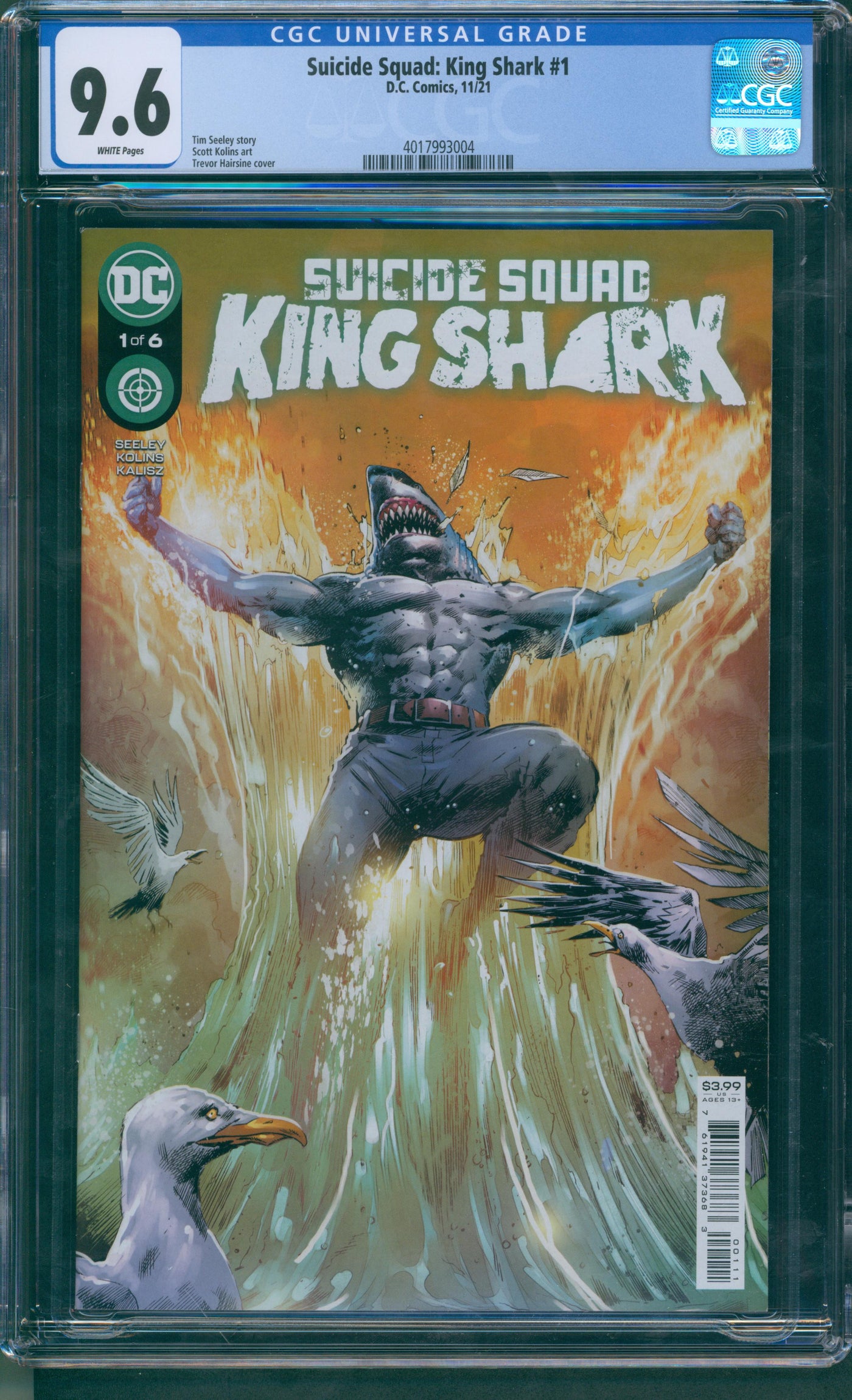 Suicide Squad: King shark #1 CGC 9.6