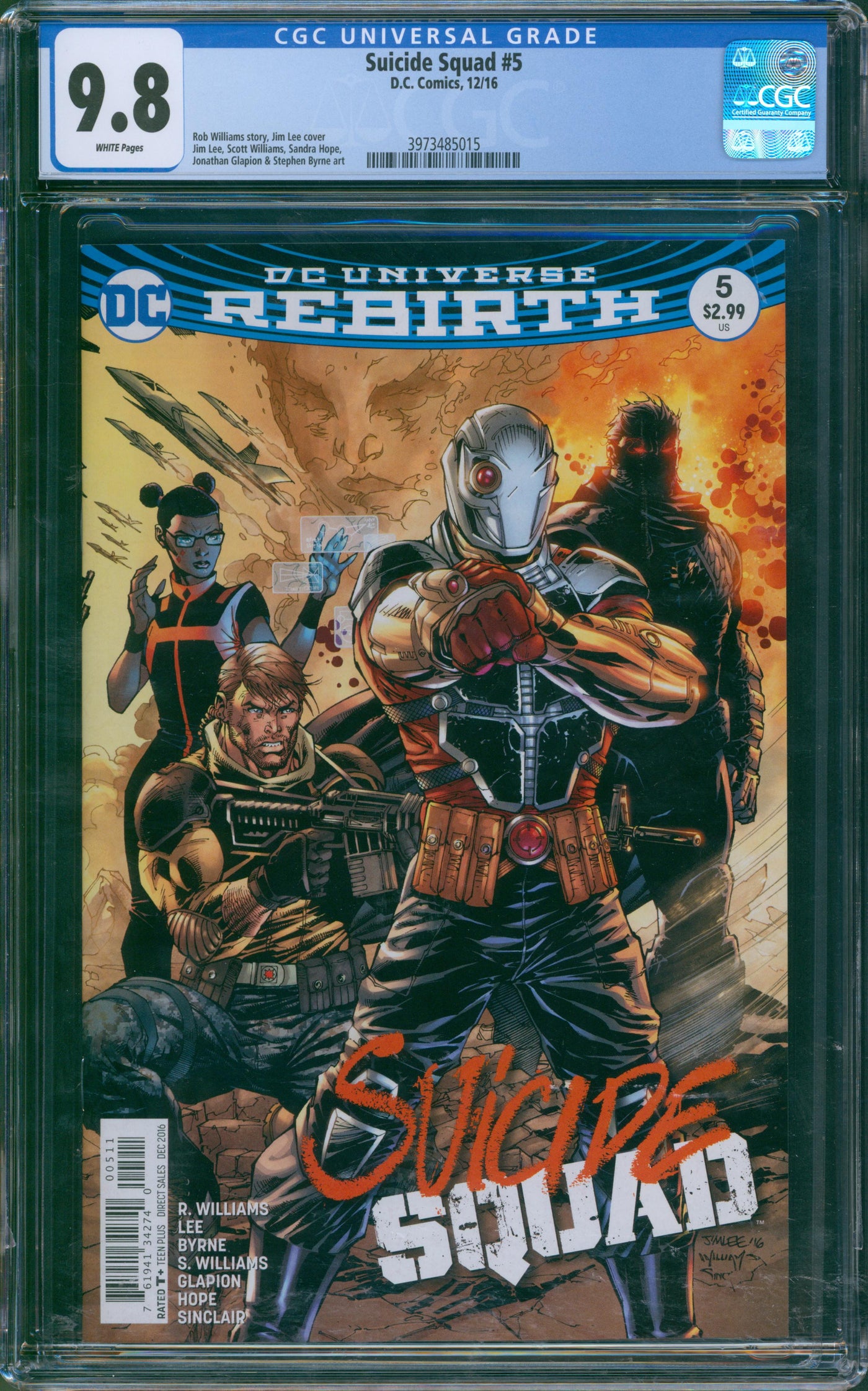 suicide squad #5 CGC 9.8