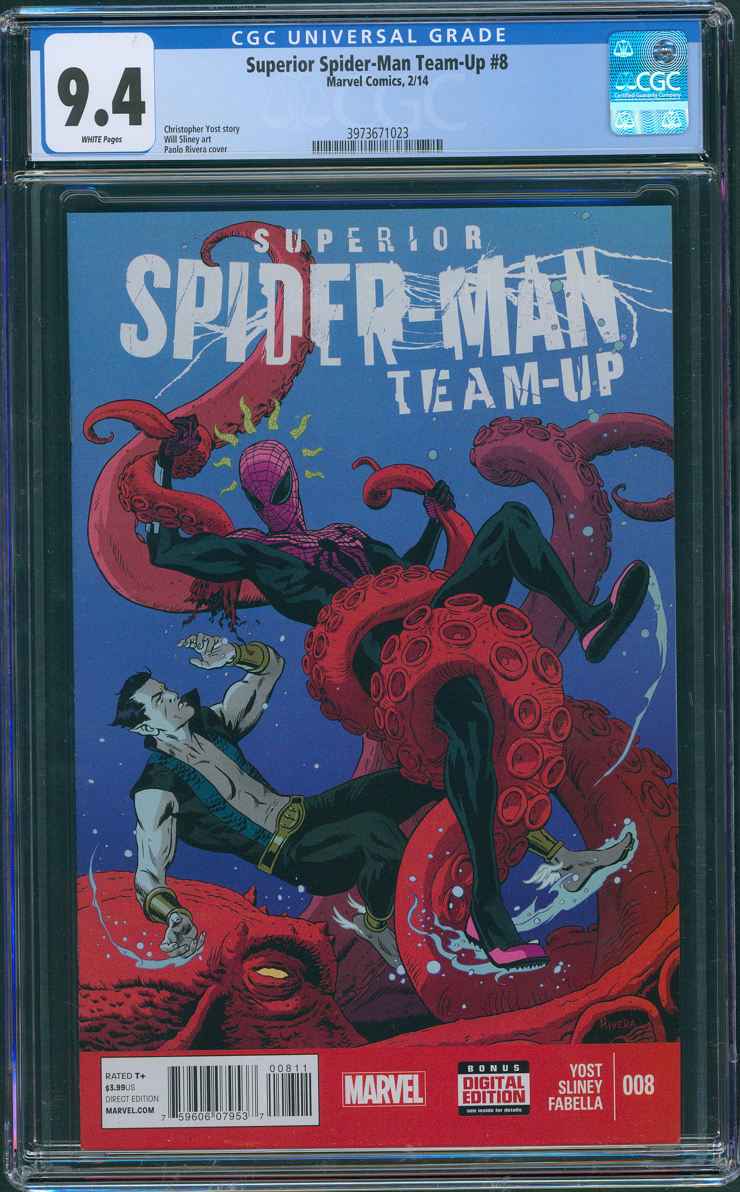 Superior Spider-Man Team-Up #8 CGC 9.4