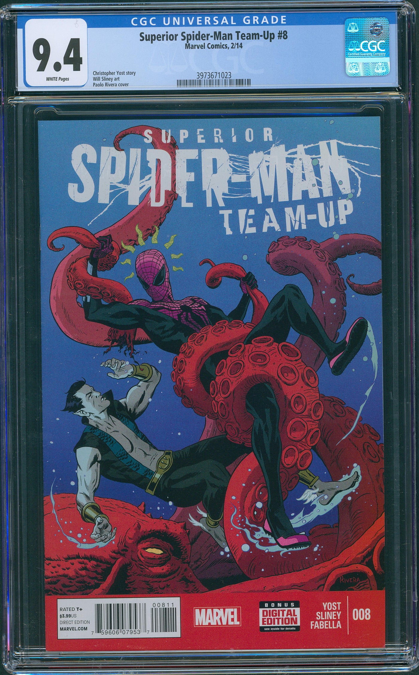 Superior Spider-Man Team-Up #8 CGC 9.4